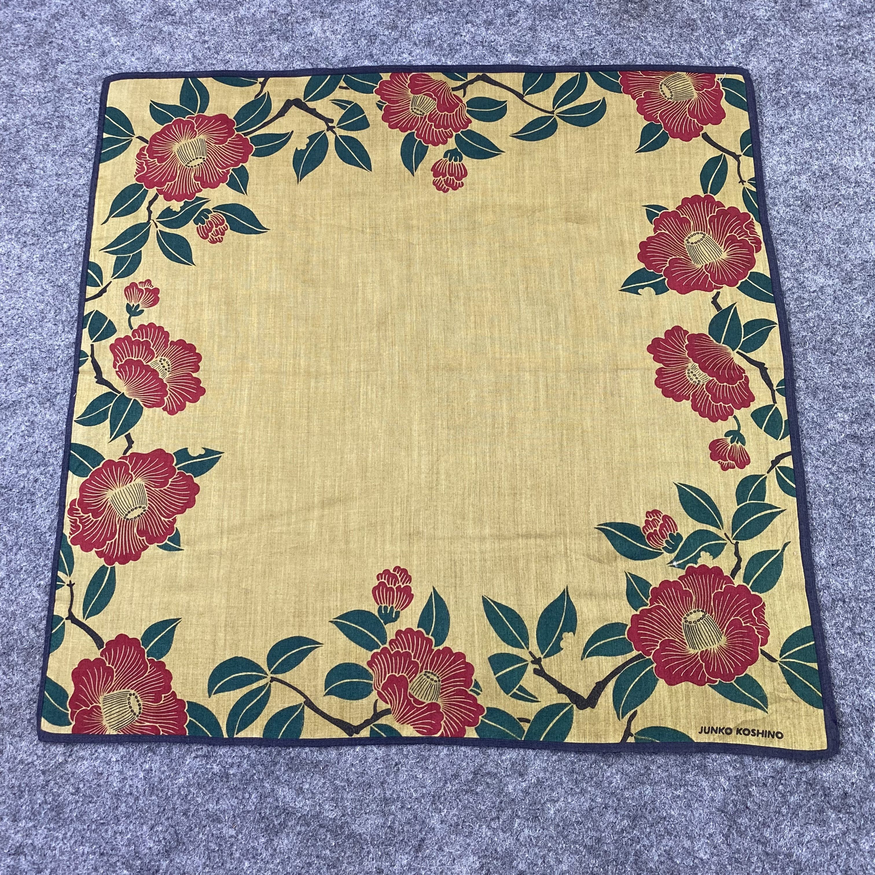Japanese Brand Junko Koshino Handkerchief / Bandana / Neckerchief-B1377 Size ONE SIZE - 3 Thumbnail