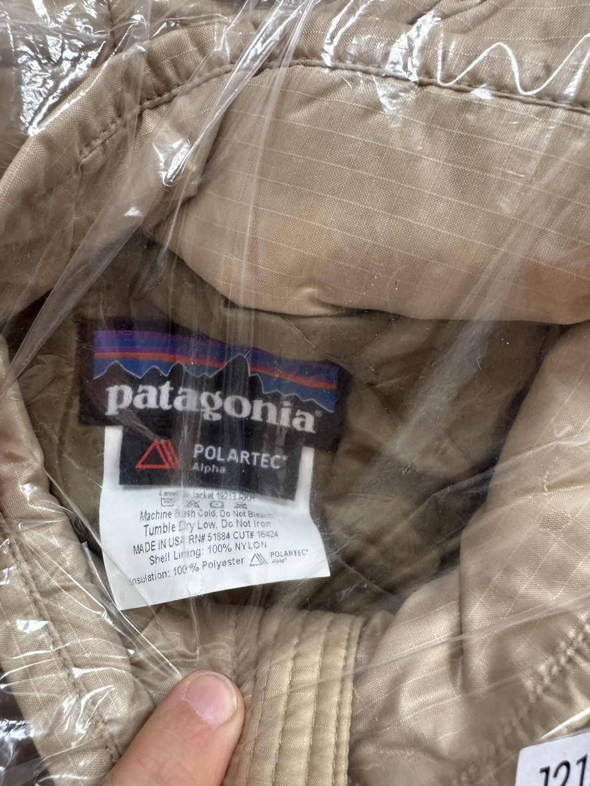 Patagonia PATAGONIA MARS Level 3A Alpha Polartec Jacket Tan Size M Size US M / EU 48-50 / 2 - 1 Thumbnail