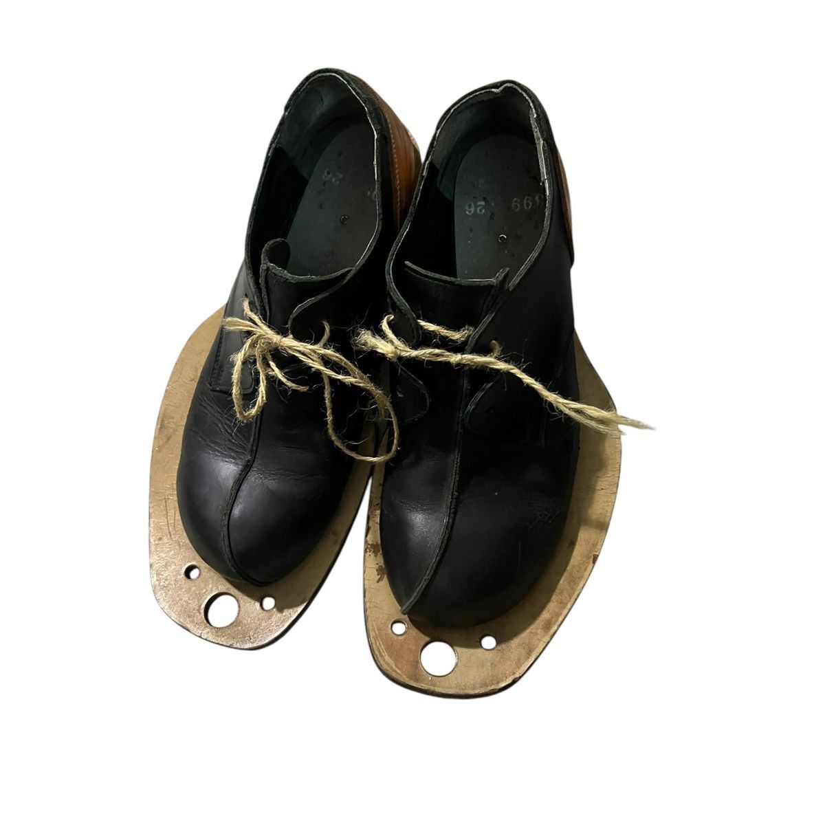 Japanese Brand Koji kuga rope round toe derbies Size US 8.5 / EU 41-42 - 2 Thumbnail