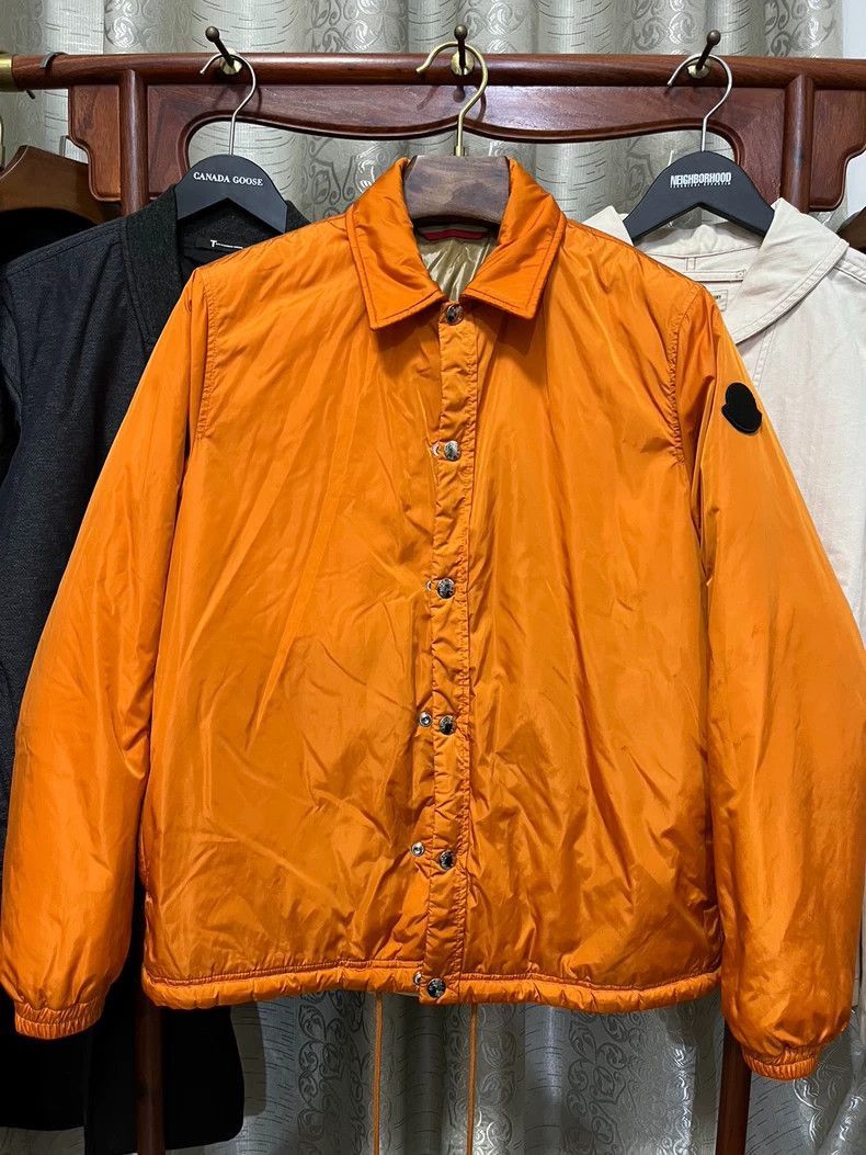 Moncler Moncler Moncler Orange Coach Jacket, Size 2-2506 Size US M / EU 48-50 / 2 - 1 Thumbnail