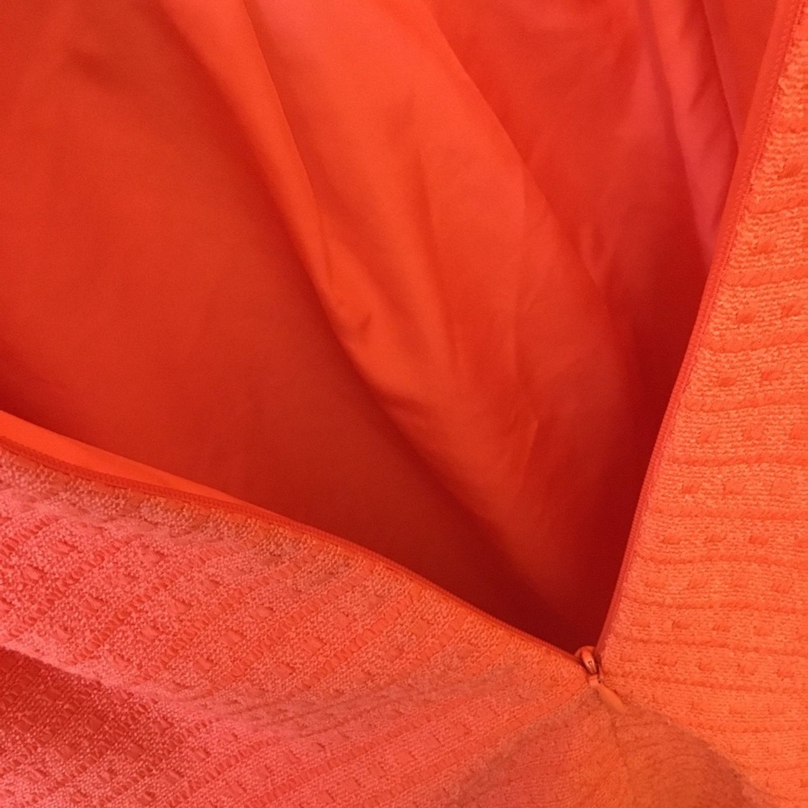 Ann Taylor Ann Taylor Orange Sleeveless Sheath Dress Size S / US 4 / IT 40 - 7 Thumbnail