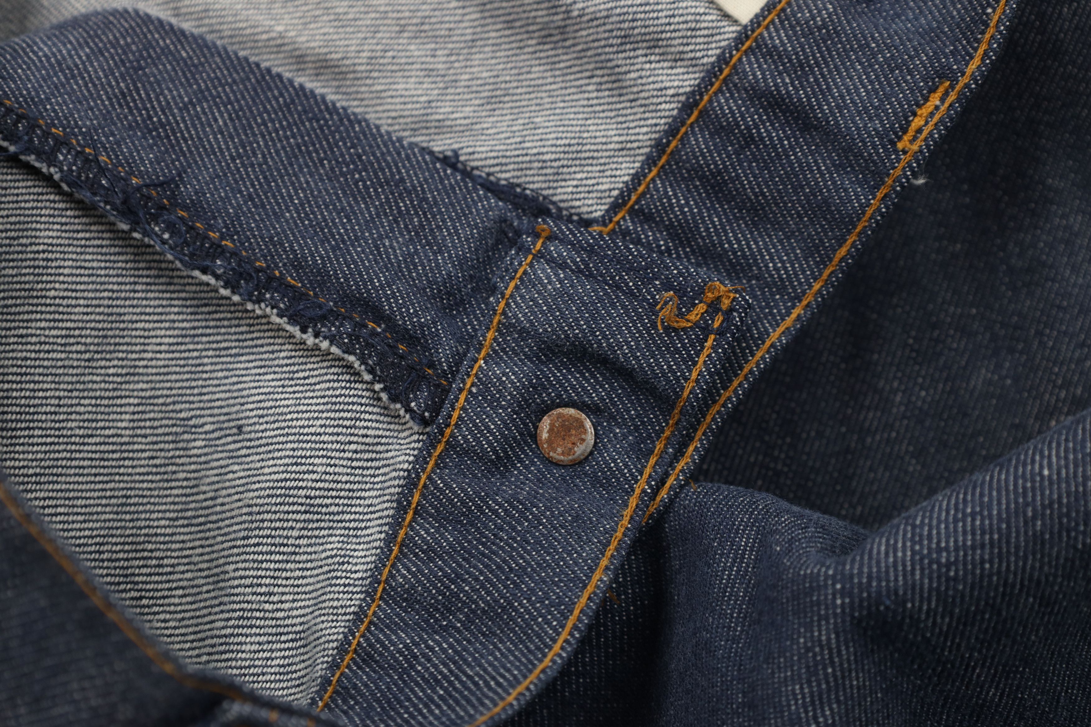 Levi's Vintage 70s Levis Orange Tab Big E Bell Bottoms Jeans USA Size US 38 / EU 54 - 8 Thumbnail