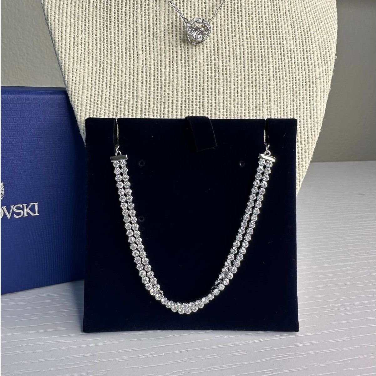 Swarovski Swarovski Sparkling Dance Necklace and Bracelet set Size ONE SIZE - 9 Thumbnail