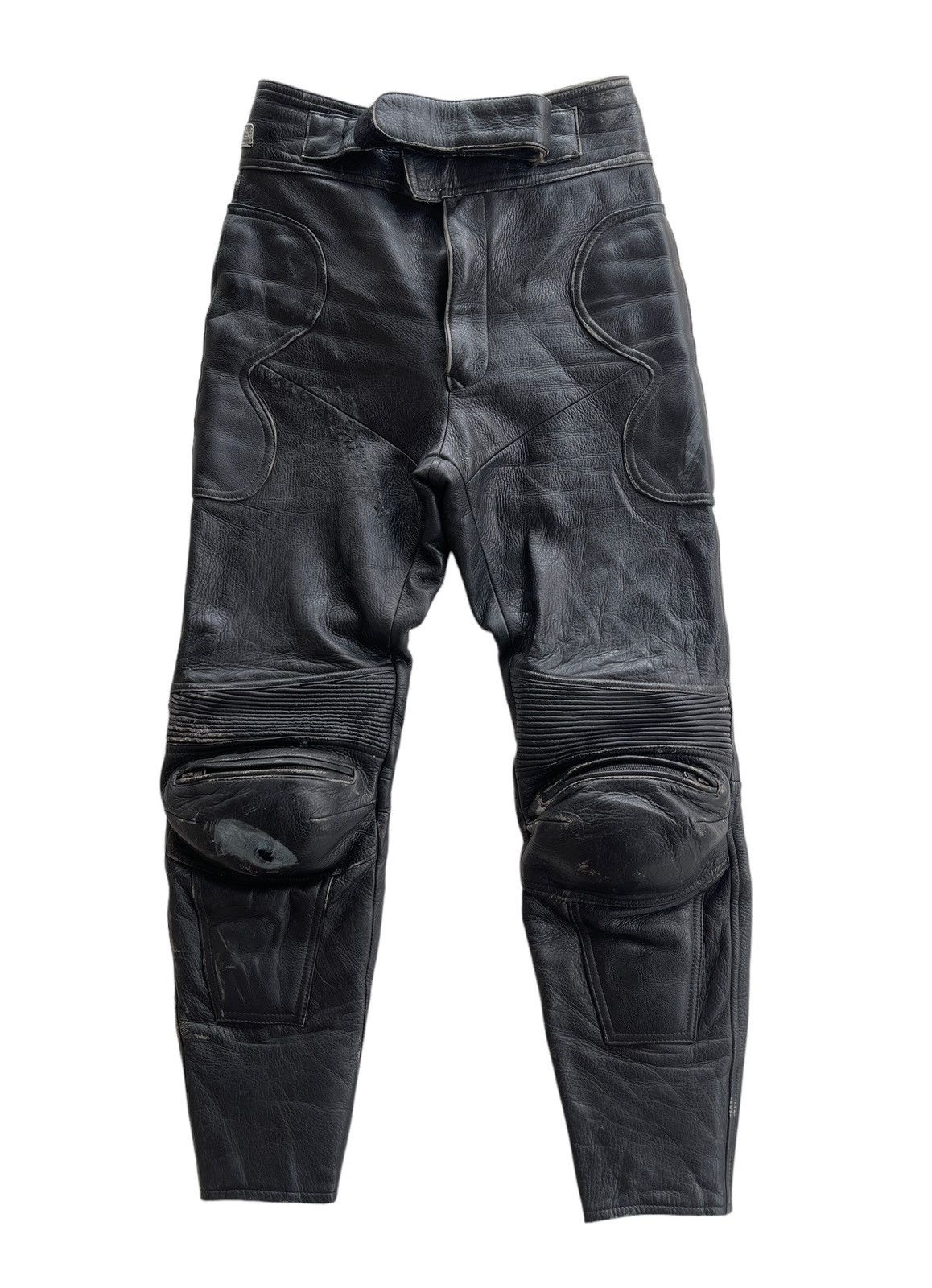 Kadoya Vintage Nankai Leather Bikers Pants Size US 29 - 1 Thumbnail