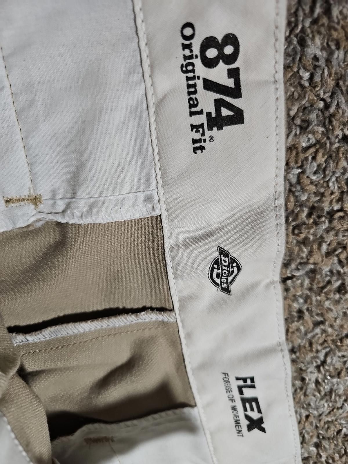 Dickies Dickies 874 Flex Original Fit 36x34 Work Khakis Size US 36 / EU 52 - 4 Thumbnail