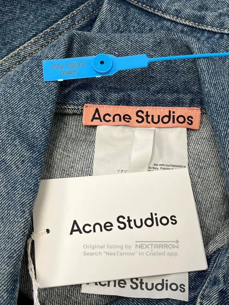 Acne Studios Acne Studios Denim Series Classic Loose Fit Washed Denim J Size XXS / US 00 / IT 34 - 3 Thumbnail
