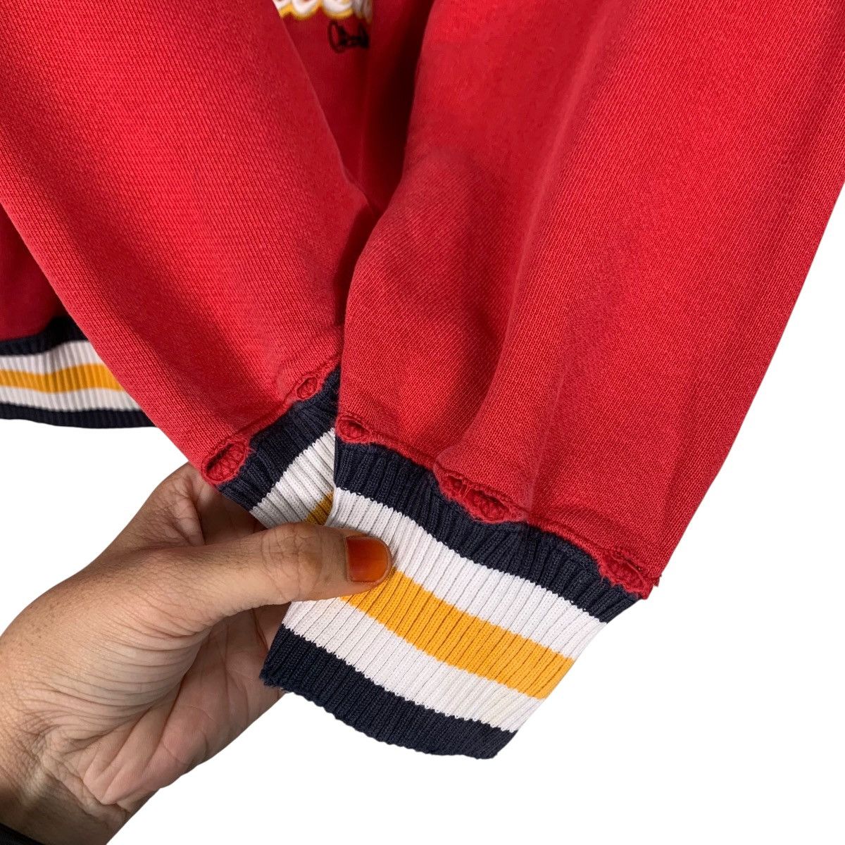 Japanese Brand FUNKY FRESH Style Embroidered Crewneck Sweatshirt #3628-C166 Size US M / EU 48-50 / 2 - 10 Thumbnail