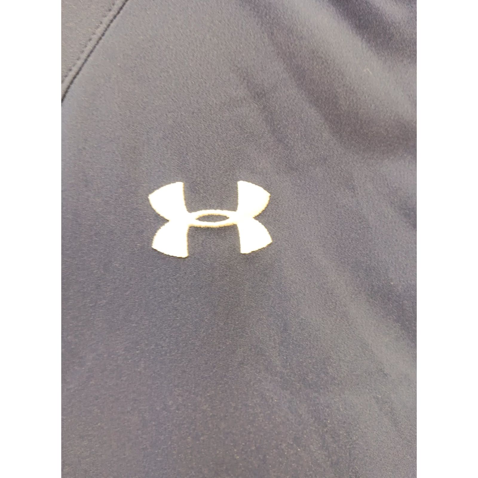 Under Armour Under Armour All Season Gear Top Shirt Regular 2XL Blue Loose Fit Short Sleeve Zip Drawstring Pullover Men Size US XXL / EU 58 / 5 - 7 Thumbnail