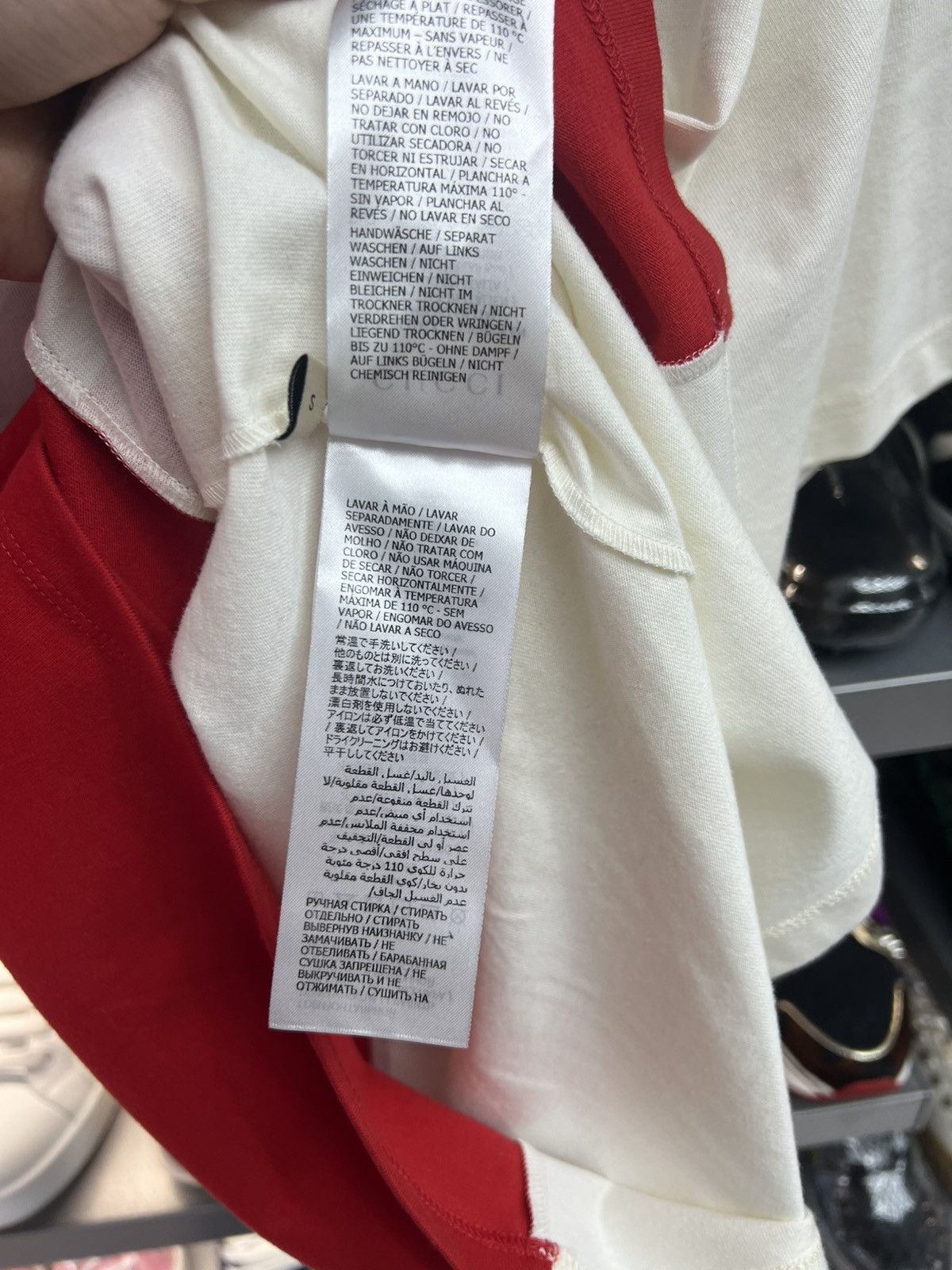 Gucci Gucci Jester Pint Red/White Tee Size US S / EU 44-46 / 1 - 6 Thumbnail