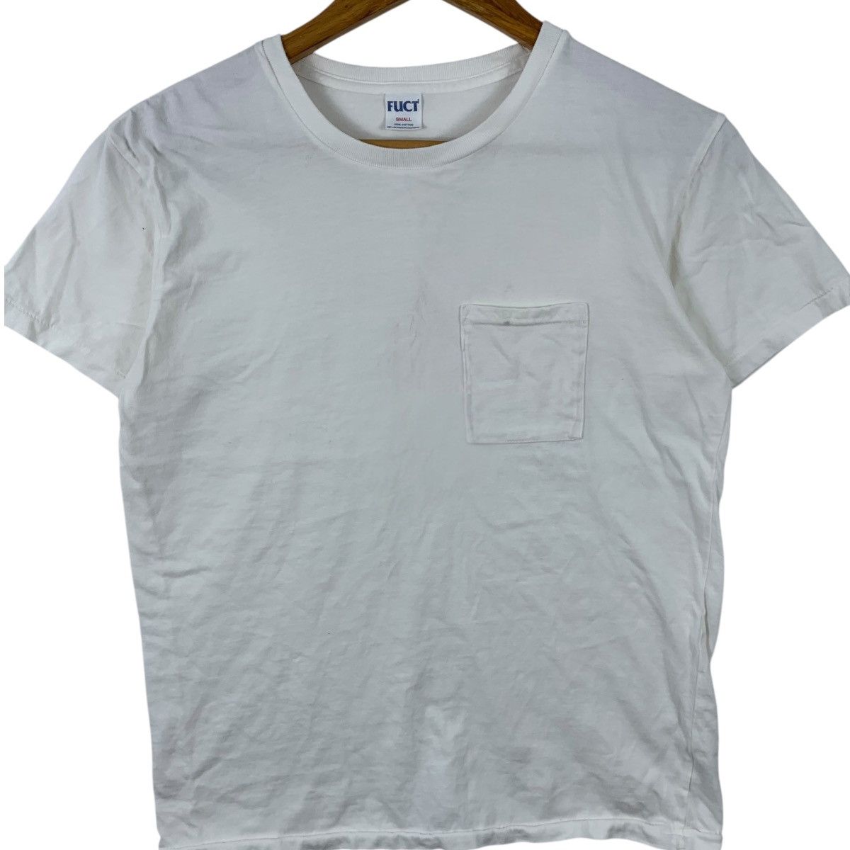 Vintage FUCT SKATEBOARD LA Los Angeles Store Plain Tee Shirt Top Size S / US 4 / IT 40 - 3 Thumbnail