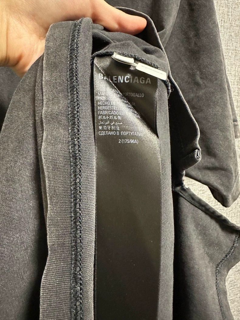 Balenciaga Balenciaga Crewneck Short Sleeve T-Shirt Size 2 Black, 99% Size US M / EU 48-50 / 2 - 3 Thumbnail