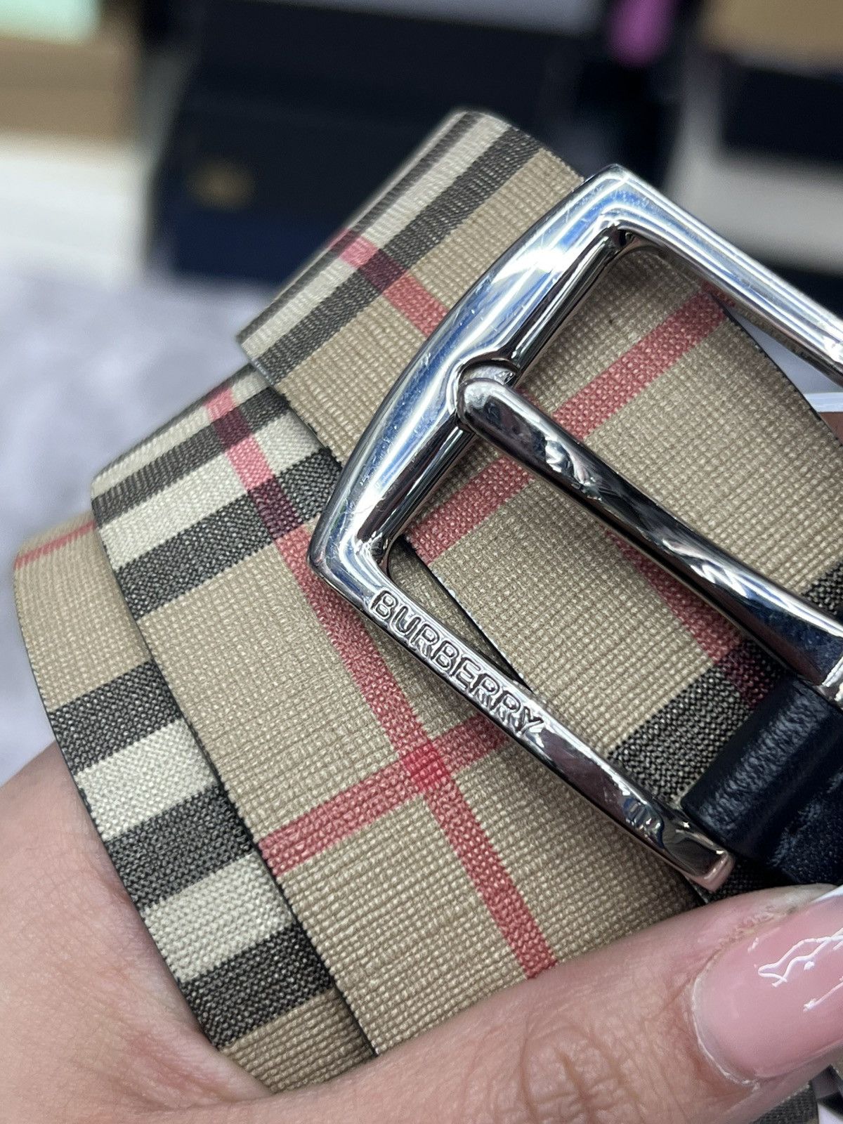 Burberry Burberry Belt Size 36 - 3 Thumbnail