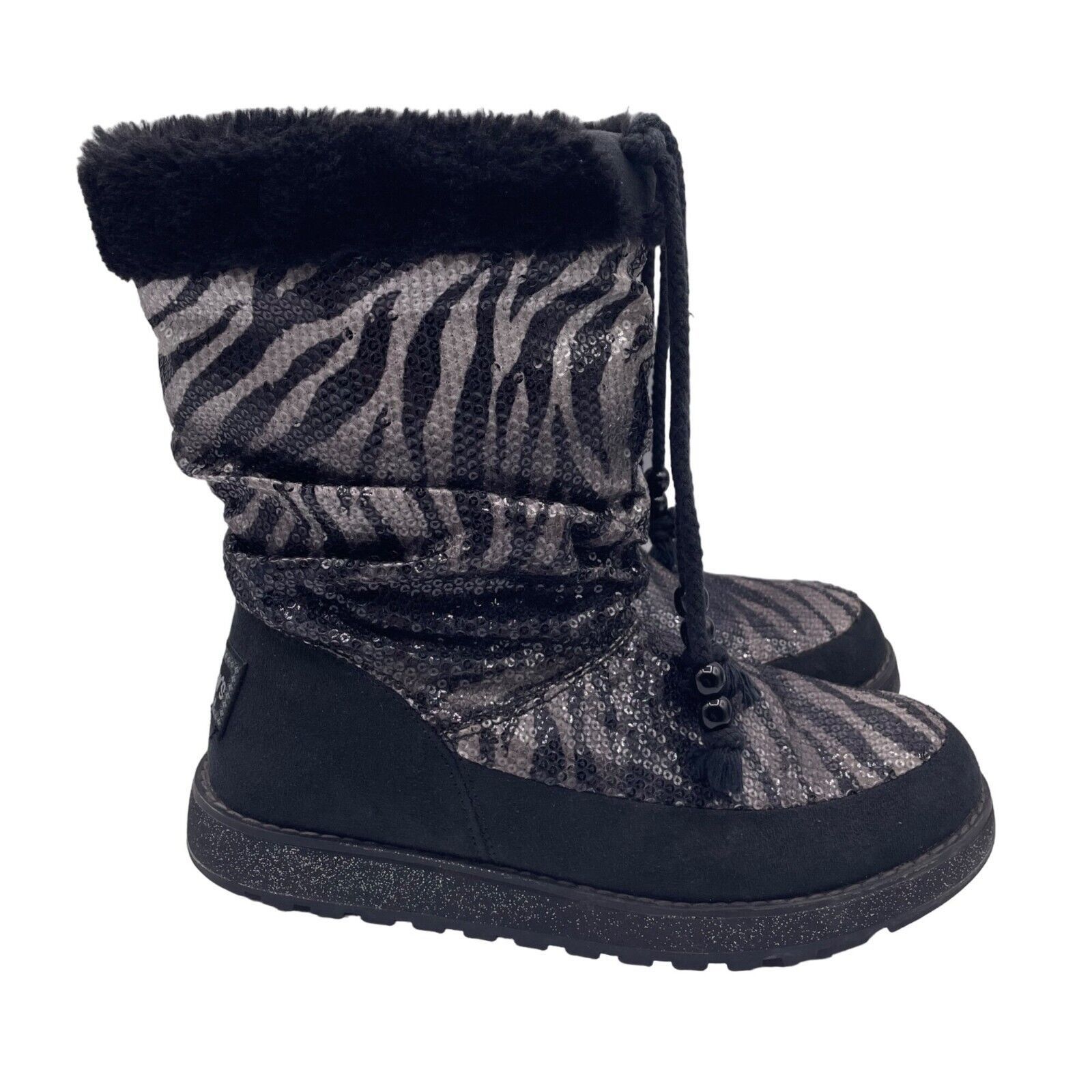 SKECHERS Skechers Australia Keepsakes Sequin Zebra Crossing Boots 7.5 Size US 7.5 / IT 37.5 - 1 Thumbnail