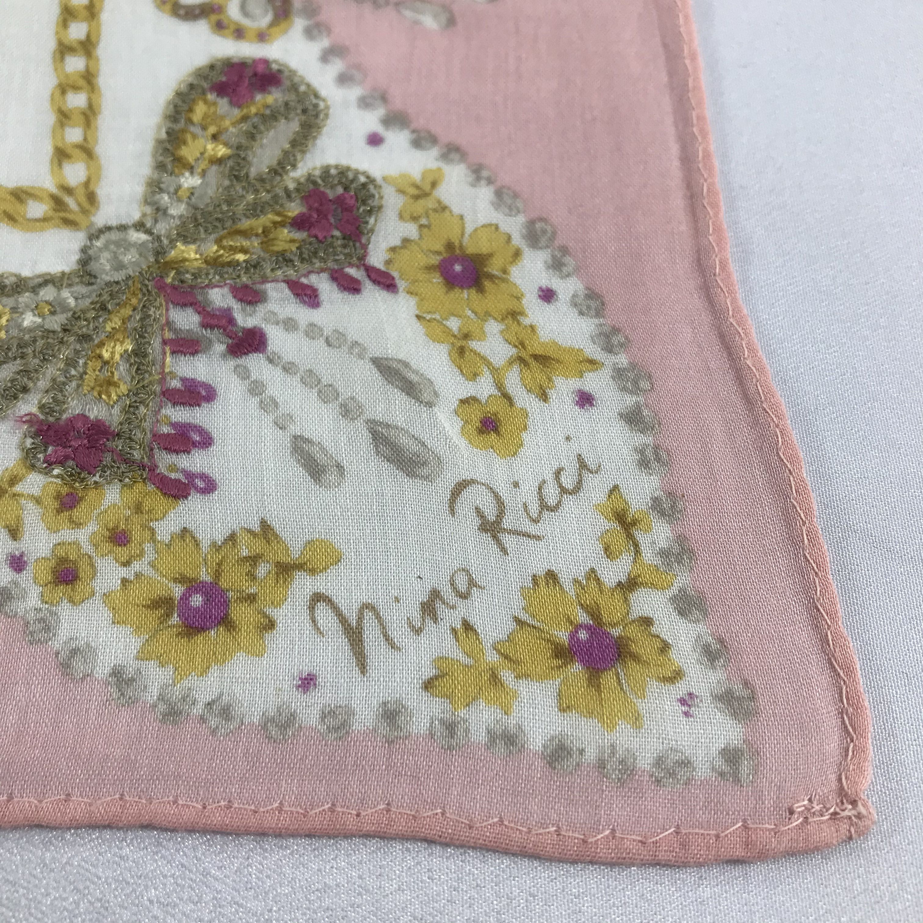 Nina Ricci Nina Ricci Handkerchief Neckerchief Bandana H1234 Size ONE SIZE - 3 Thumbnail