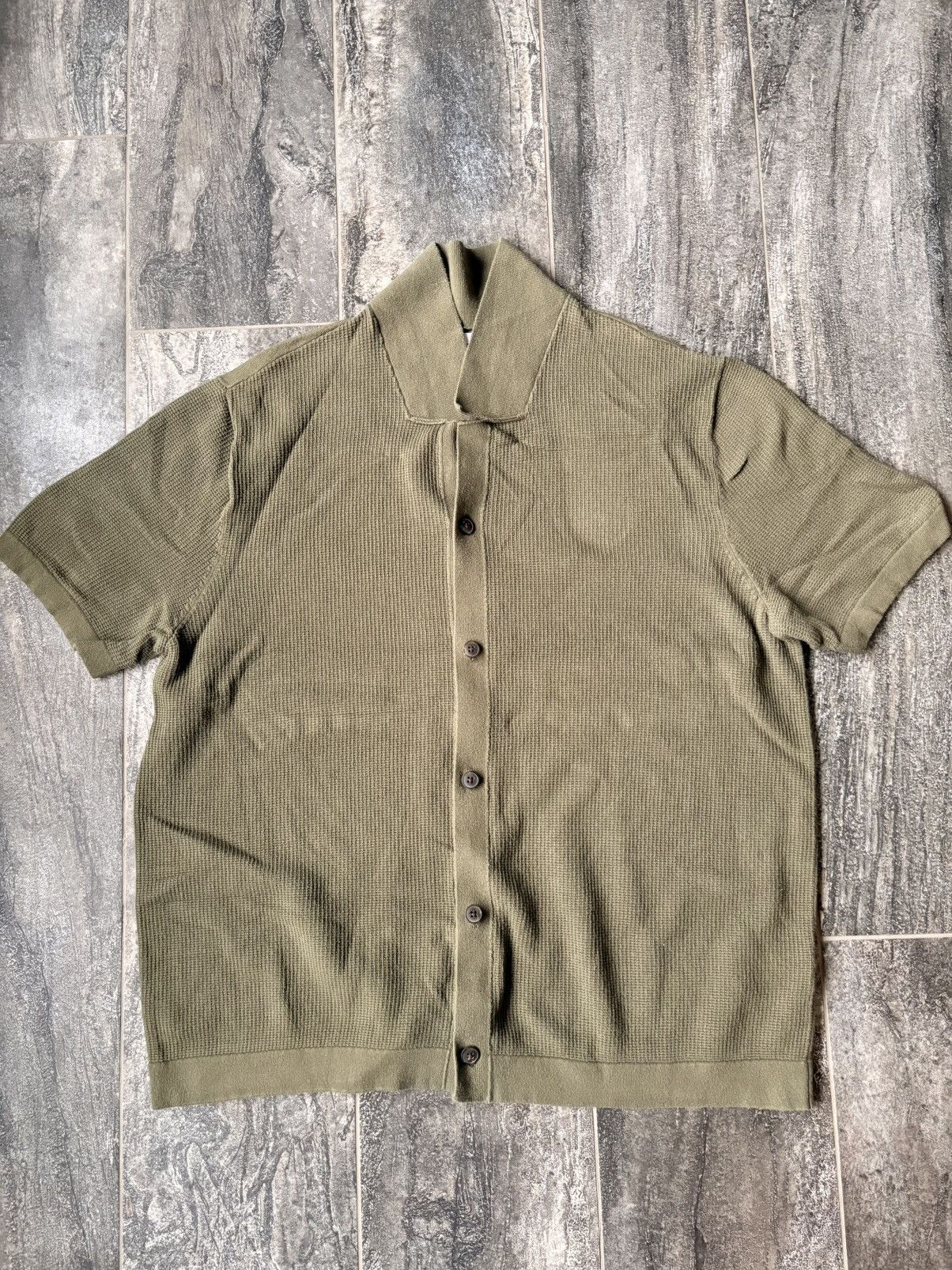 Vintage Oversized Vintage Short Sleeve Button Up Size US XL / EU 56 / 4 - 1 Preview