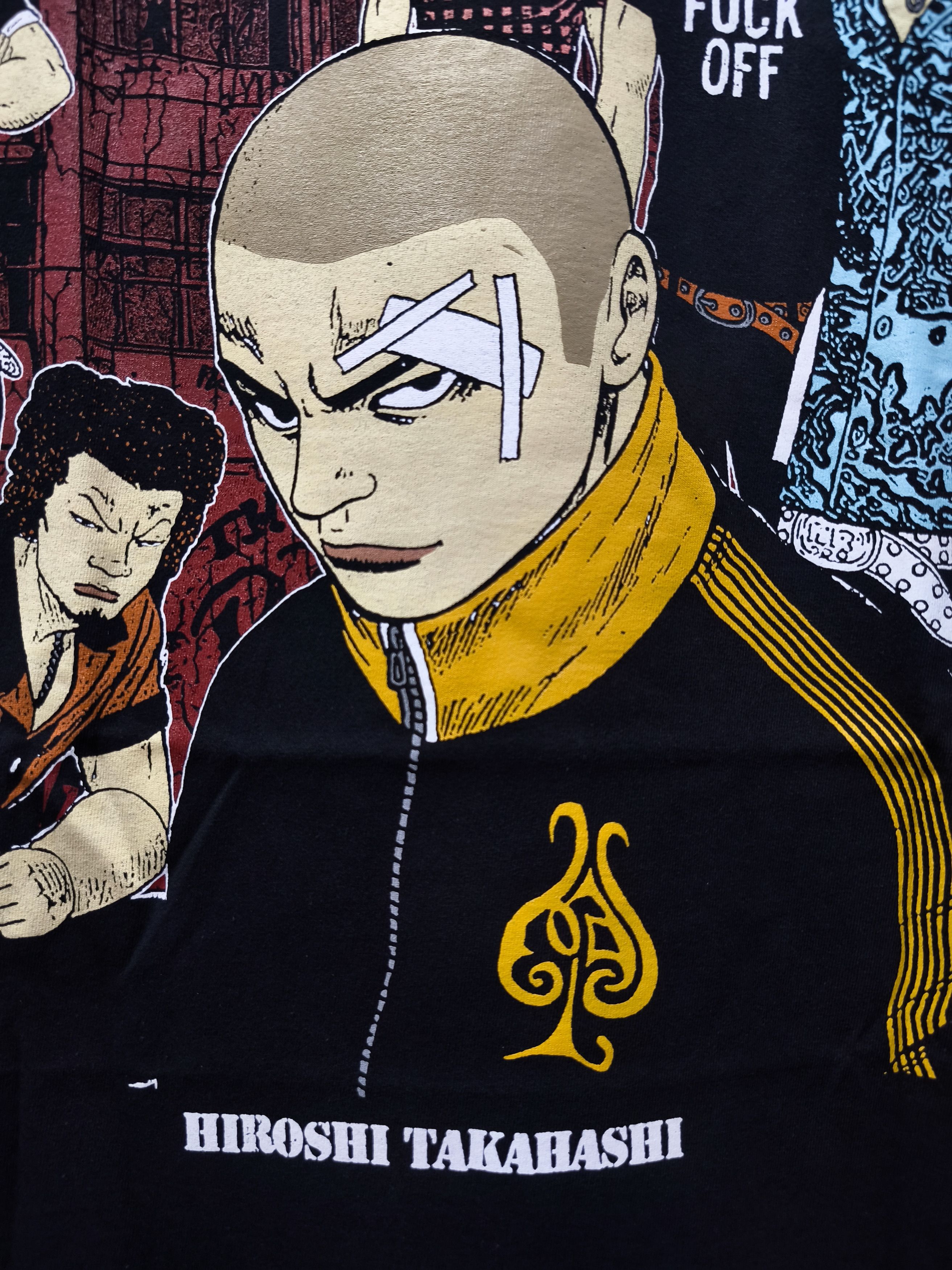 Anime Worst Crows Suzuran Strongest Alliance Hana-Gumi T-shirt Size US XL / EU 56 / 4 - 8 Thumbnail