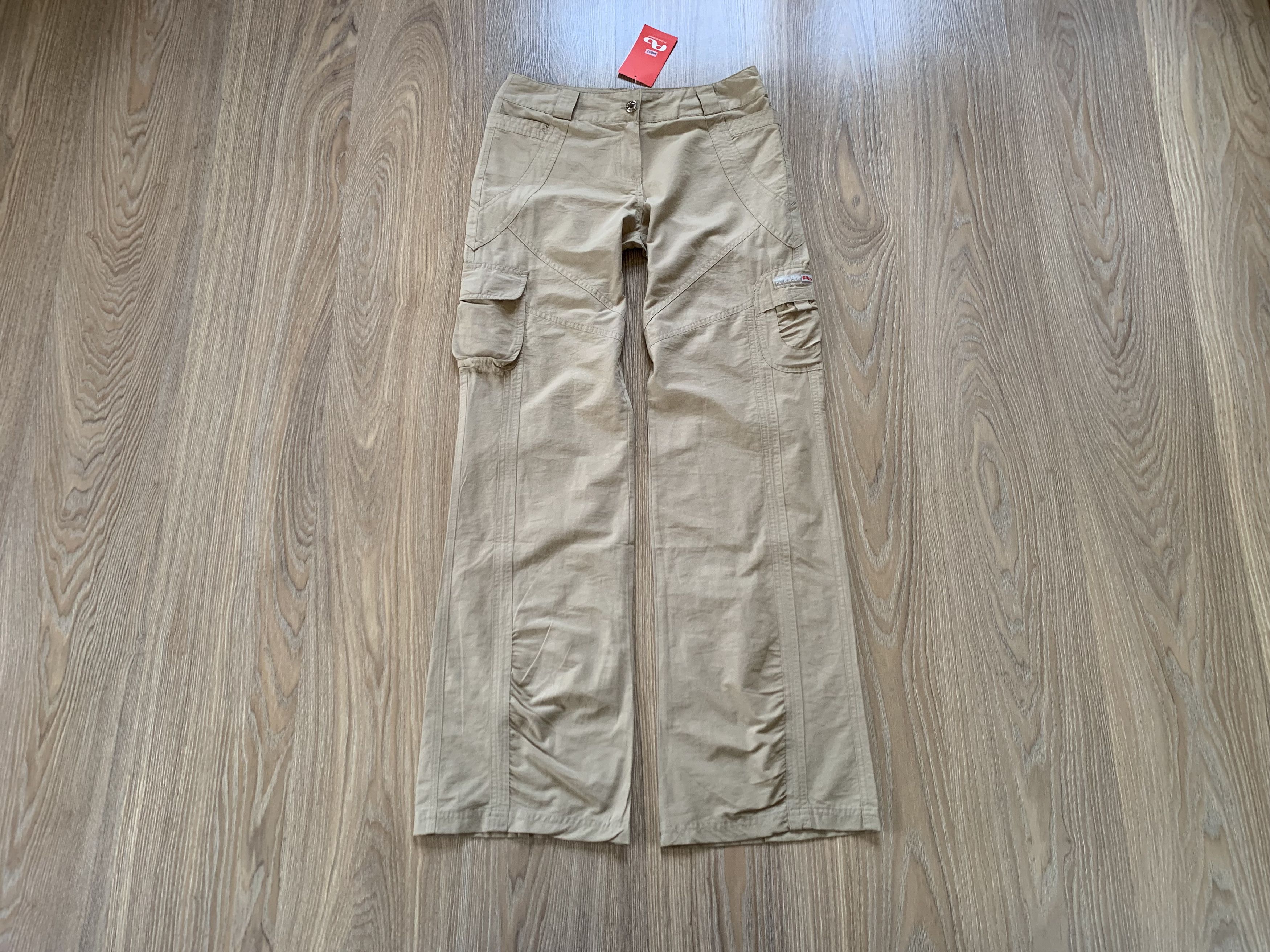 Pull & Bear Pull&Bear Women's Beige Linen Joggers Sweatpants Size 26" / US 2 / IT 38 - 1 Thumbnail