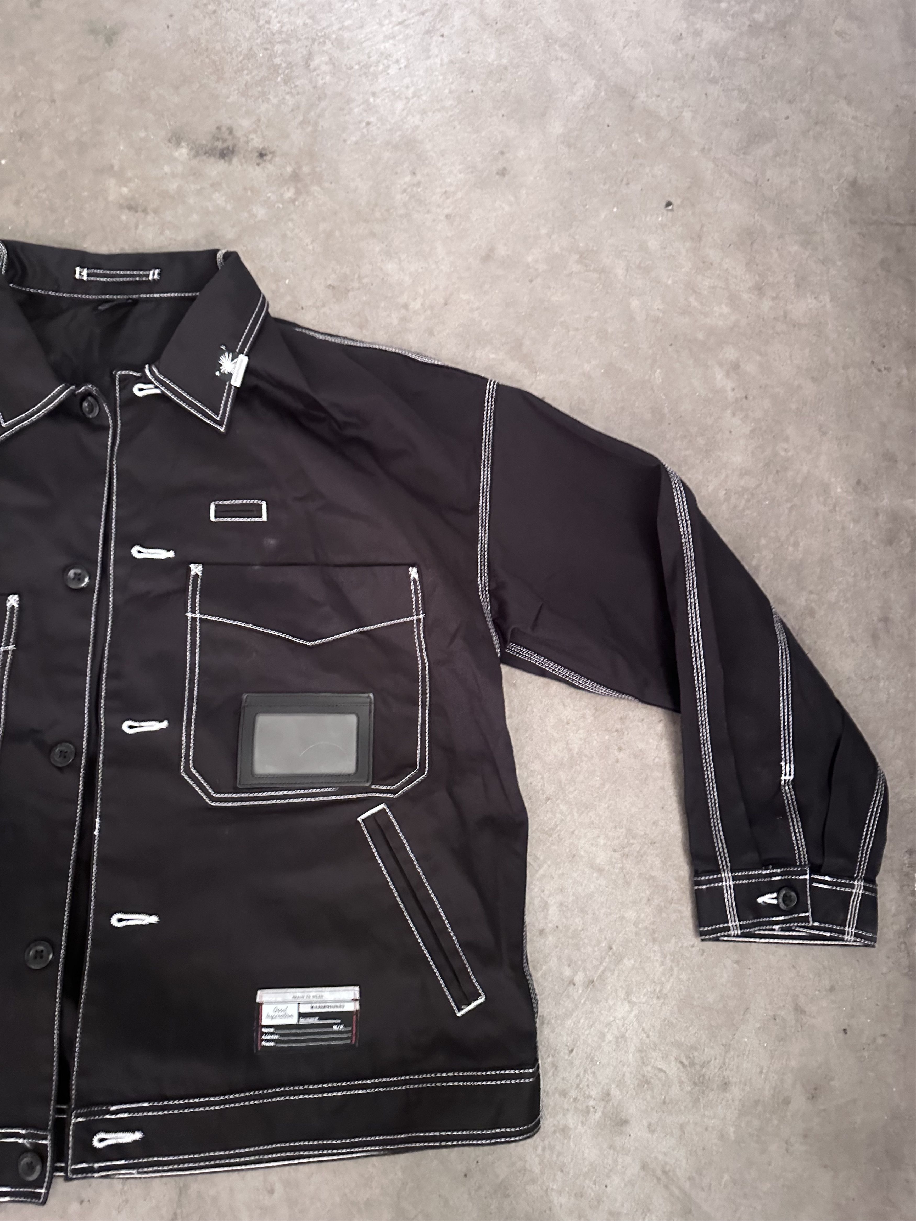 Maison MIHARA YASUHIRO Black Chore Jacket Size US XL / EU 56 / 4 - 3 Thumbnail