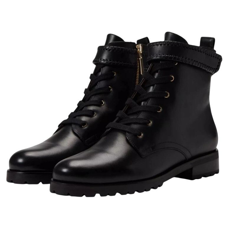 Jack Rogers Jack Roger’s Peyton Bootie Motorcycle Combat Boots Black 8M Size US 8 / IT 38 - 1 Thumbnail