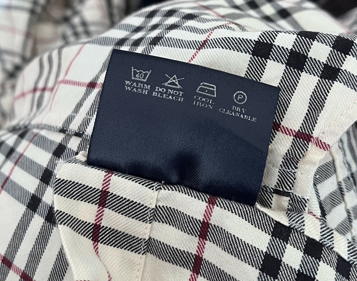 Burberry × Designer BURBERRY Y2K Nova Check Shirt Size M / US 6-8 / IT 42-44 - 16 Thumbnail