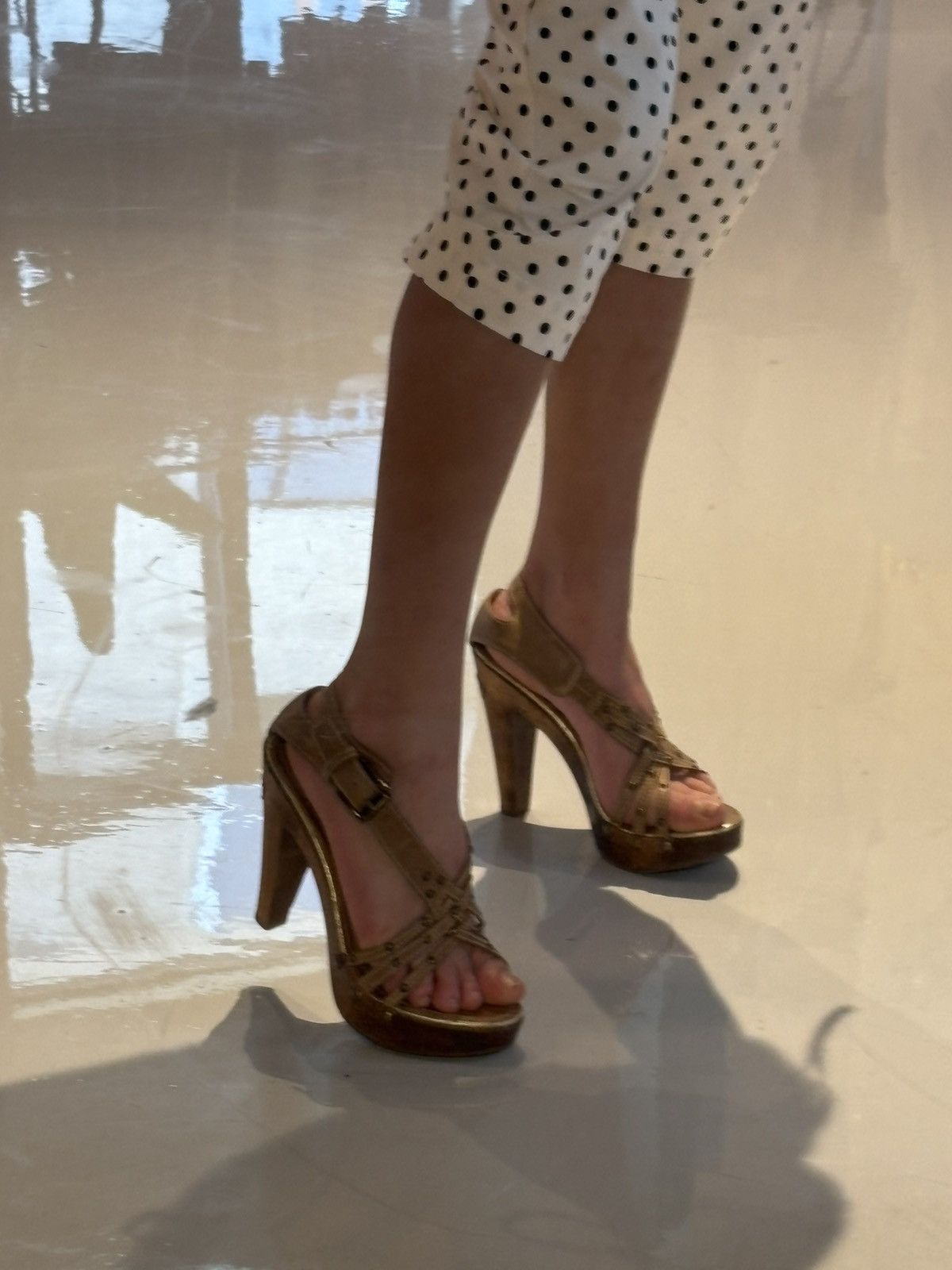 Vintage claudie pierlot heels Size US 8 / IT 38 - 5 Thumbnail