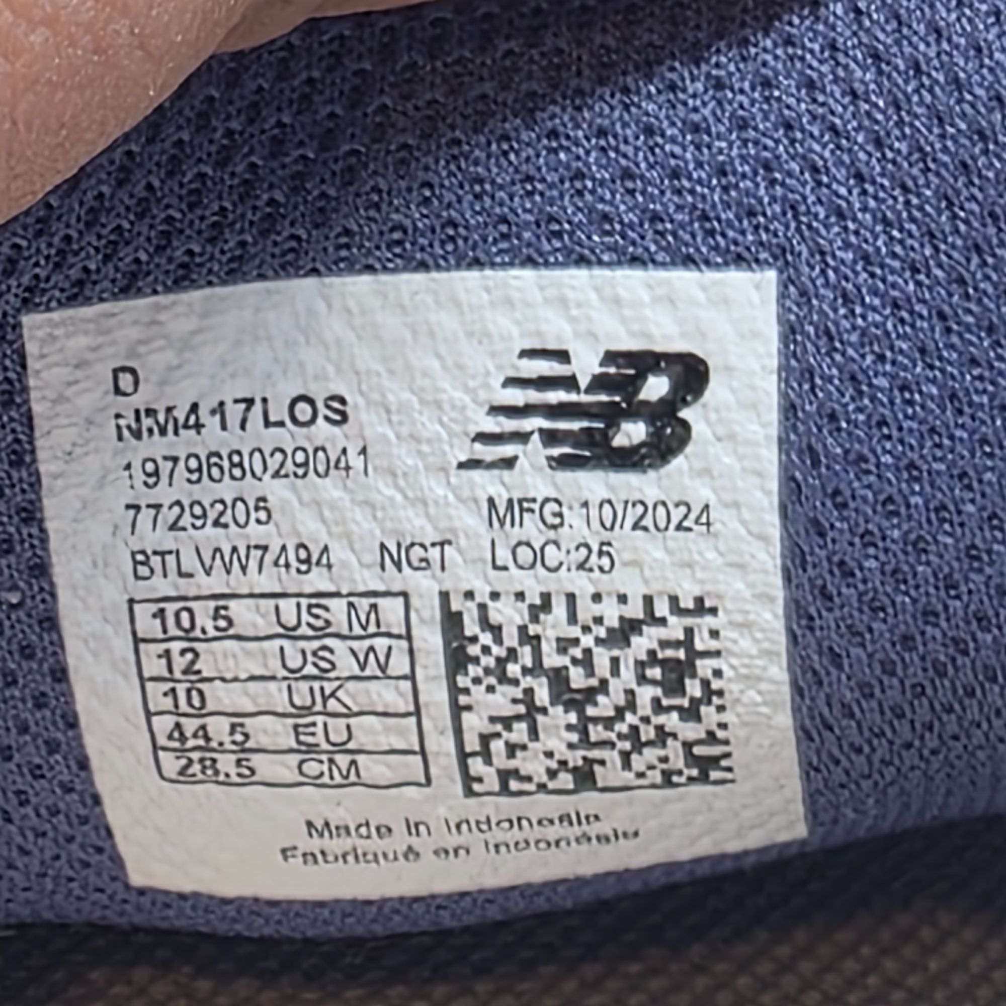 New Balance New Balance Numeric Franky Villani 417 Mens Size 10.5 White Size US 10.5 / EU 43-44 - 6 Thumbnail
