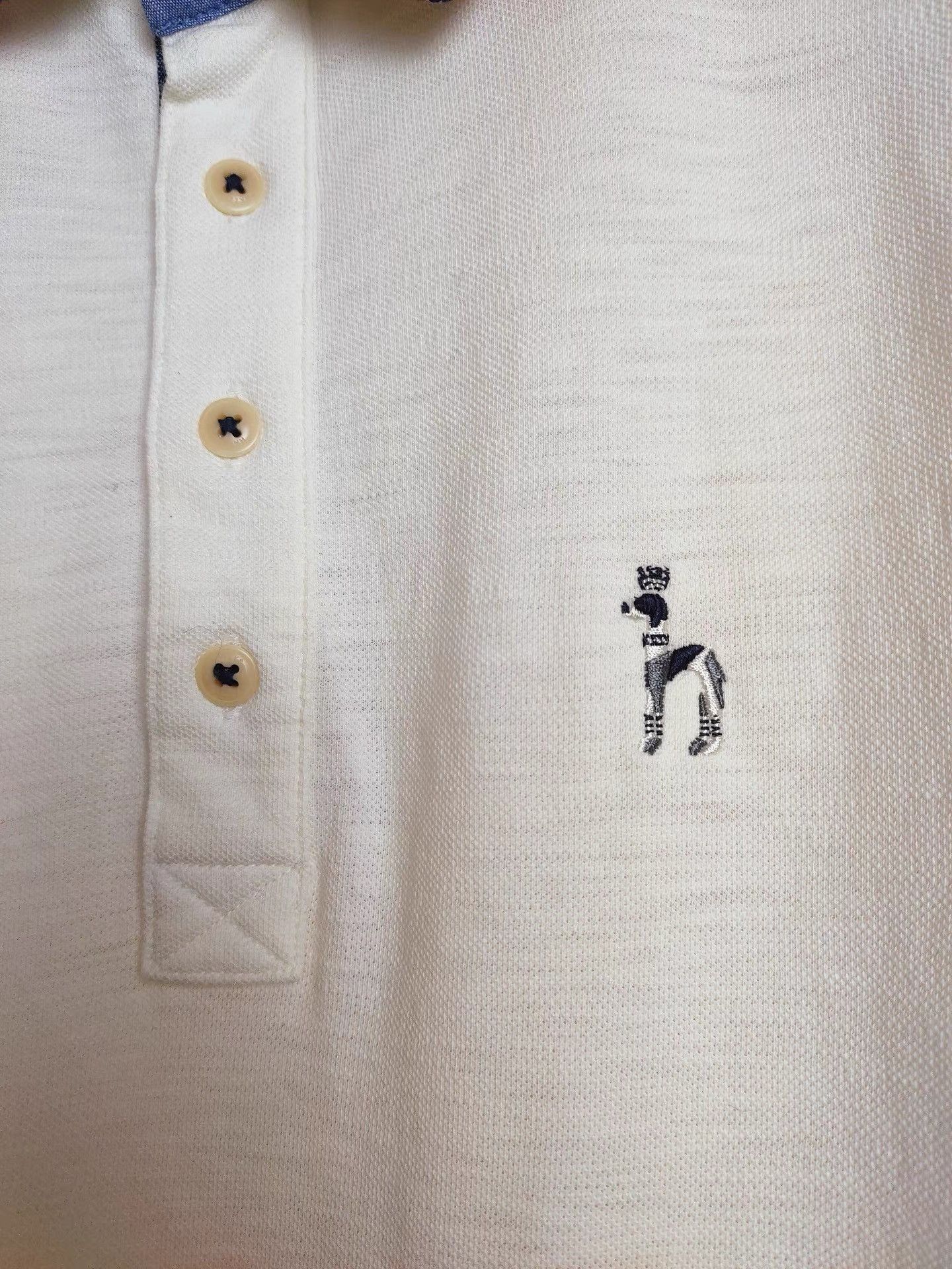 HAZZYS HAZZYS Men's White Short Sleeve Polo Shirt K29 Size US S / EU 44-46 / 1 - 3 Thumbnail