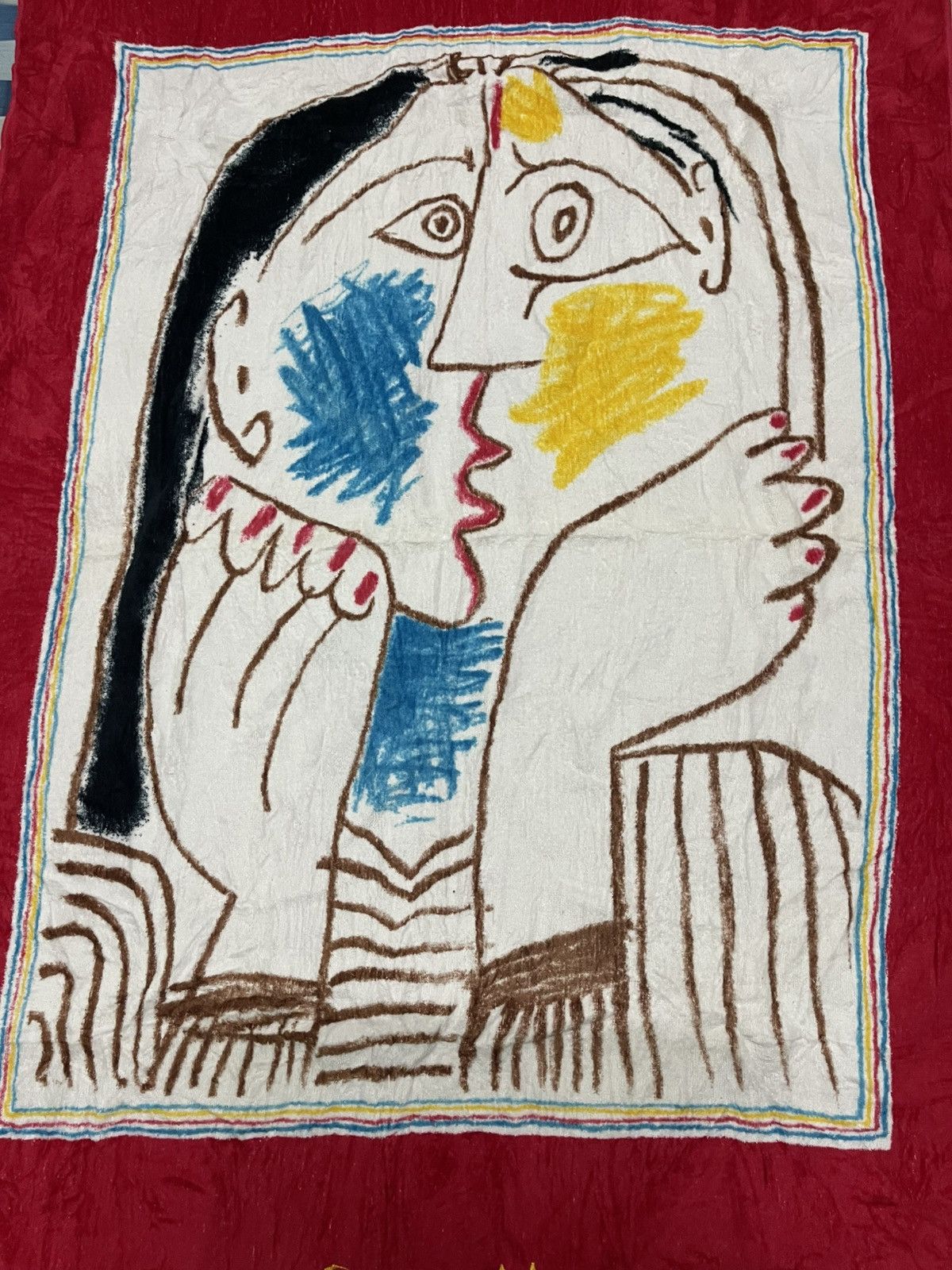 Vintage Vintage Picasso Beach Towel Size ONE SIZE - 2 Thumbnail