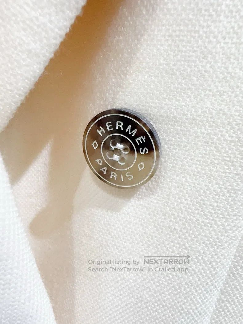 Hermes Hermes Double-Breasted Coat Size XS / US 0-2 / IT 36-38 - 3 Thumbnail