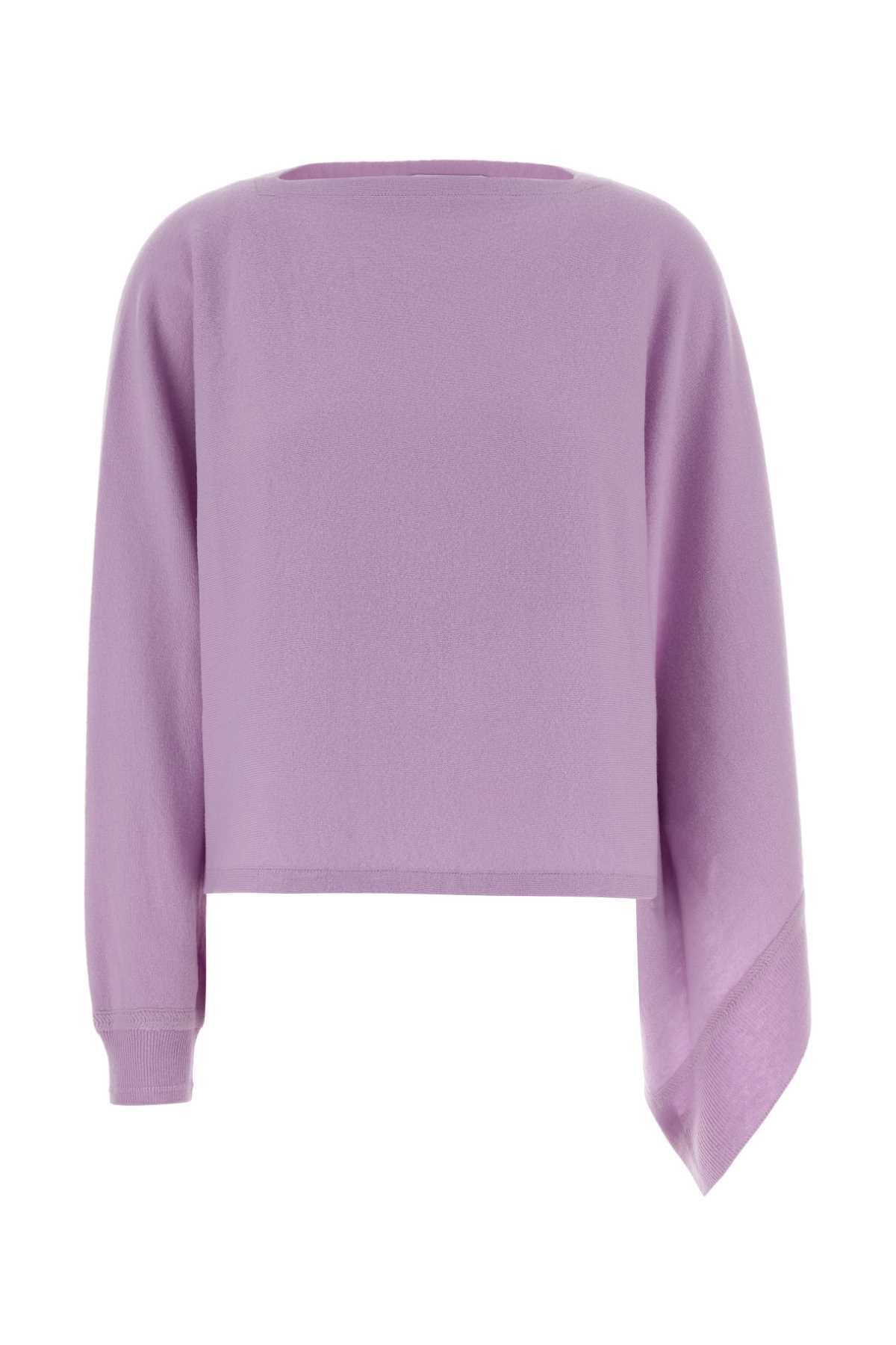 Jil Sander Lilac Wool Cape Size S / US 4 / IT 40 - 1 Thumbnail