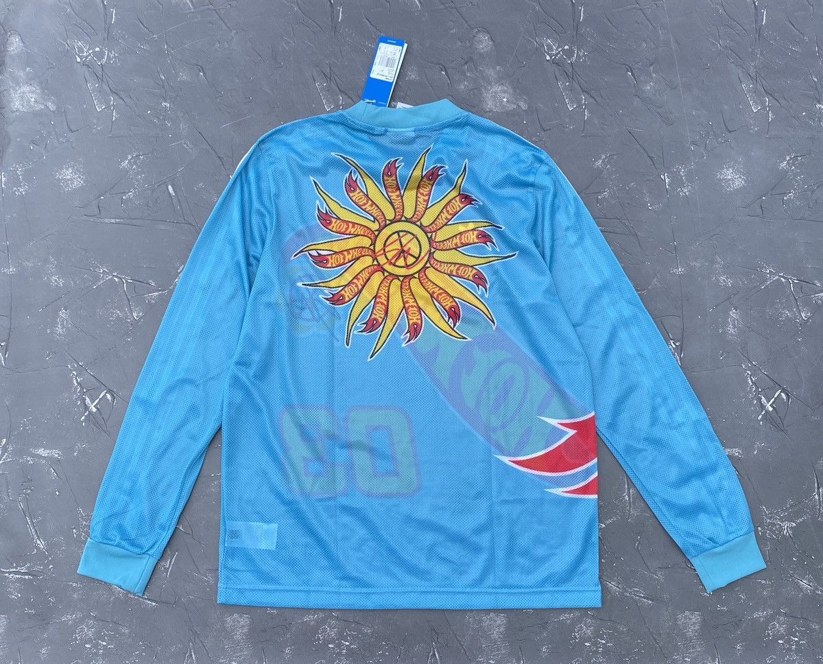 Adidas New Adidas Sean Wotherspoon X Hot Wheels Long Sleeve Mesh Size US M / EU 48-50 / 2 - 10 Thumbnail