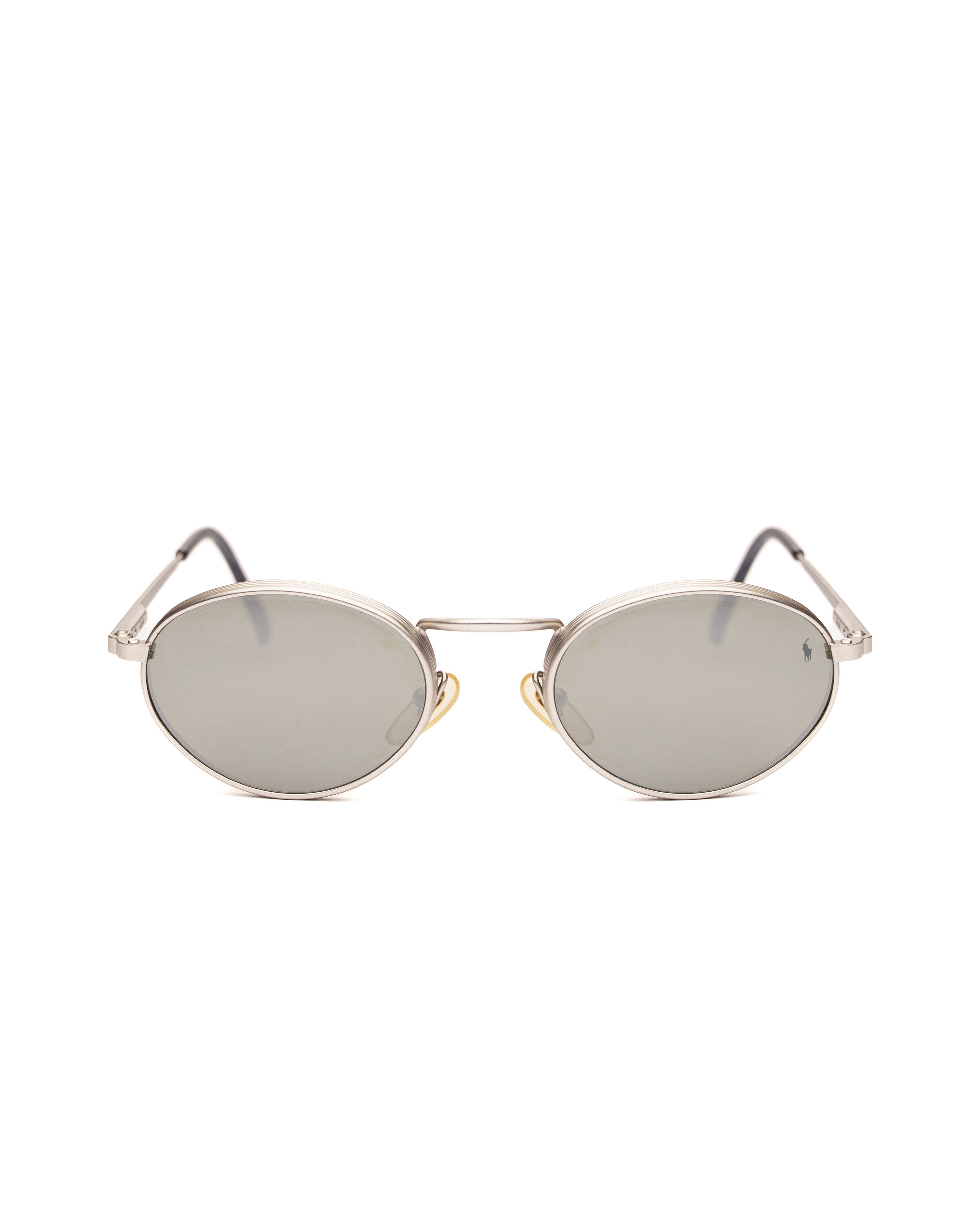 Polo Ralph Lauren Polo Classic Ralph Lauren '90s Silver Oval Sunglasses Size ONE SIZE - 2 Thumbnail