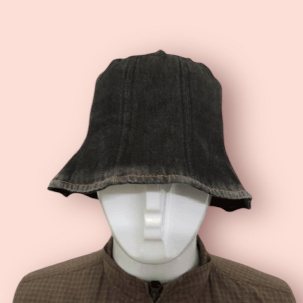 Vintage VINTAGE DENIM BUCKET HAT JAPAN Size ONE SIZE - 3 Thumbnail