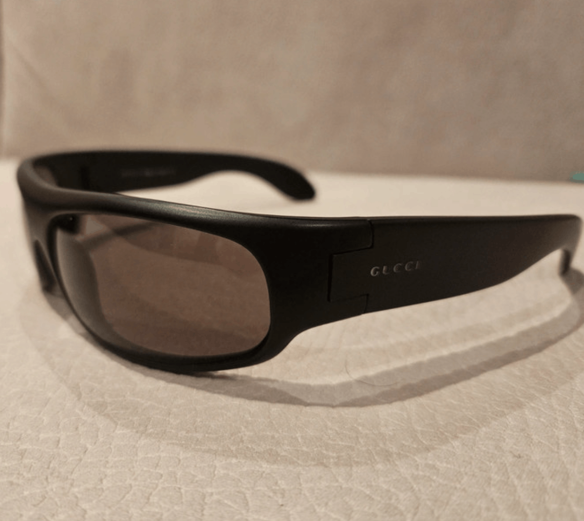 Gucci GUCCI Sunglasses Shield Rimless 90s Wrap 1190 Vintage Size ONE SIZE - 5 Thumbnail
