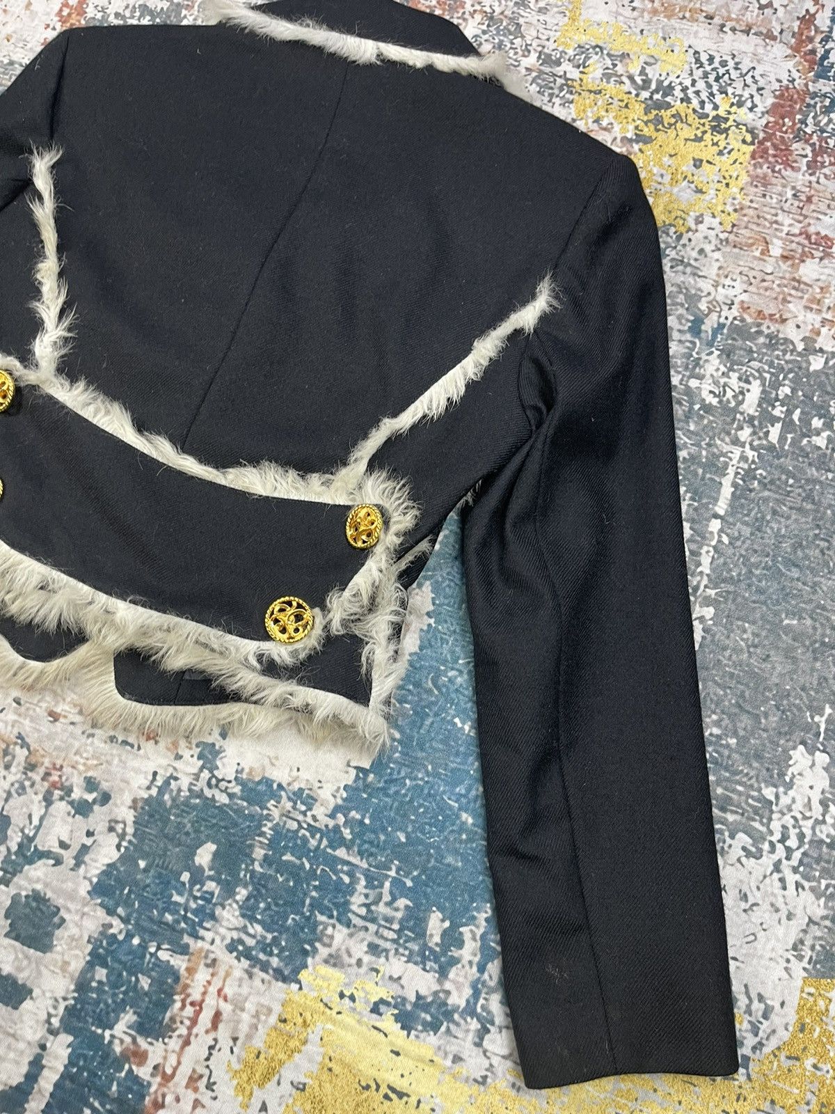 Japanese Brand Vintage Japanese Elegance Fur Line Blazer Size S / US 4 / IT 40 - 6 Thumbnail