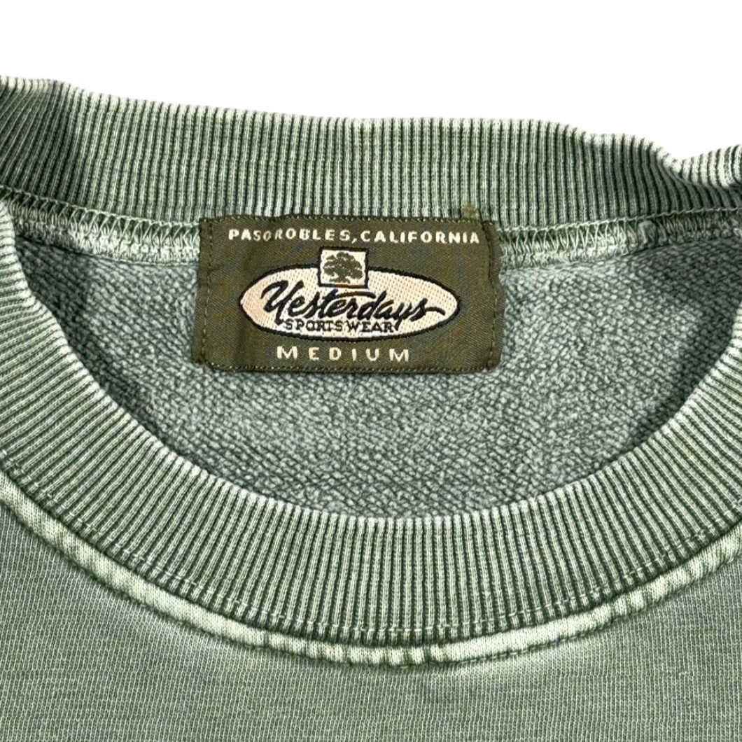 Vintage VINTAGE Hogs Breath Saloon Sweater Shirt Adult MEDIUM Green 90s Logo Pullover Mens Size US M / EU 48-50 / 2 - 5 Thumbnail