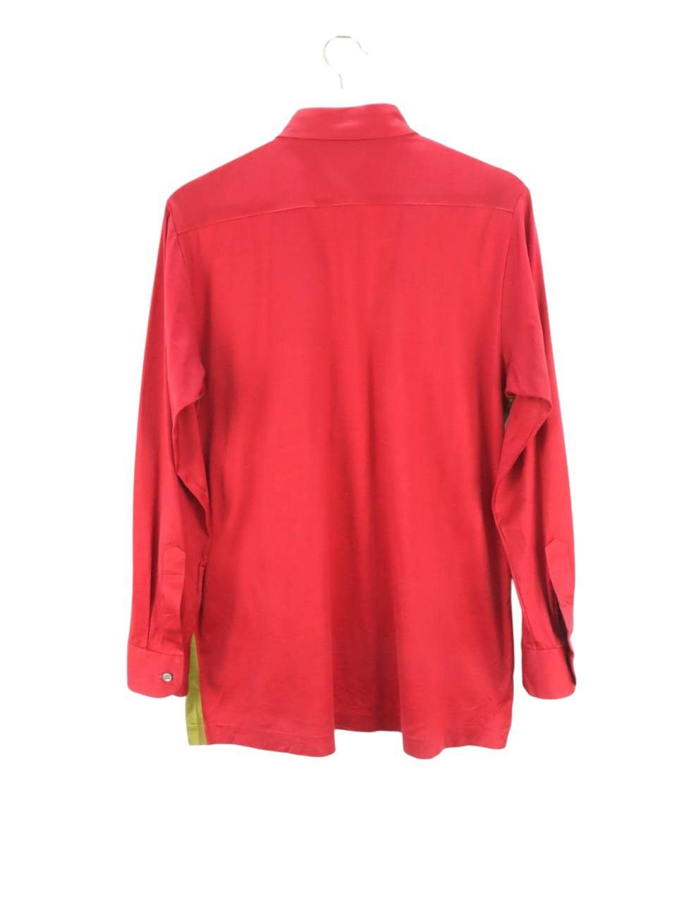 Yves Saint Laurent Vtg. Yves Saint Laurent Paris YSL Retro Multicolor L/S Shirt Size US M / EU 48-50 / 2 - 3 Thumbnail
