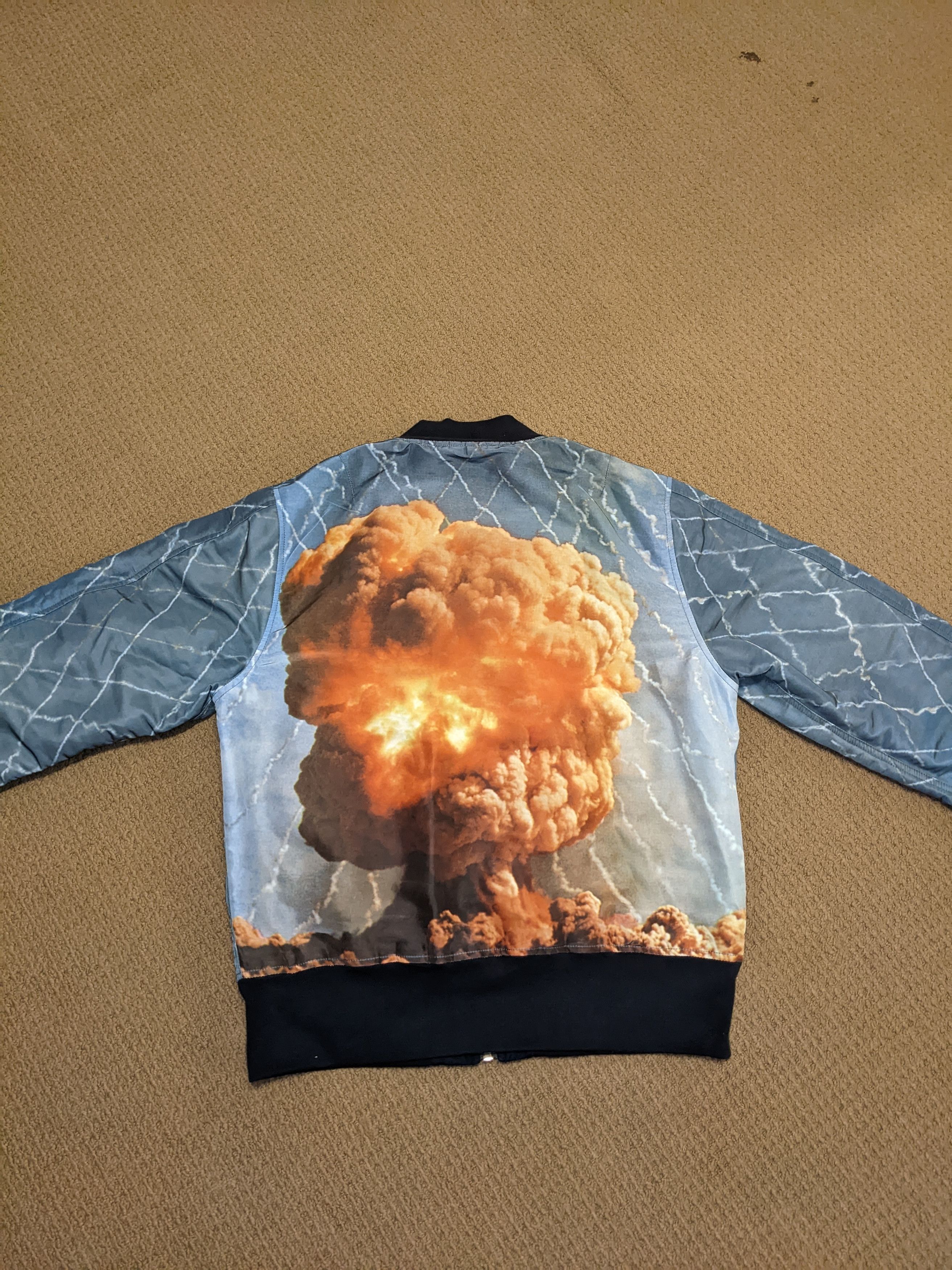 Fucking Awesome FA Reversible Bomber Jacket Size US L / EU 52-54 / 3 - 8 Thumbnail