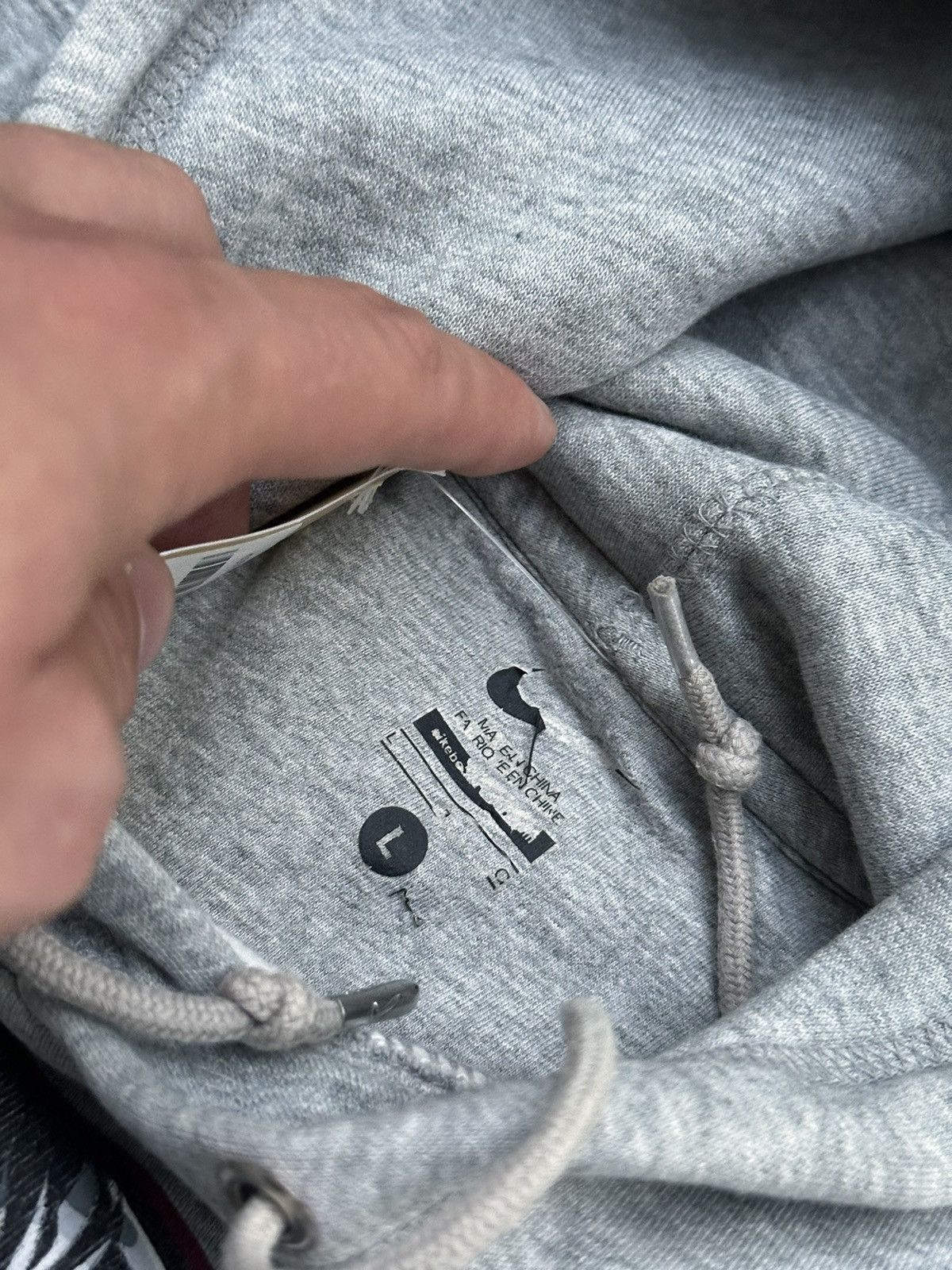 Nike × Vintage NIKE VINTAGE BIG LOGO STREETWEAR HOODIE Size US L / EU 52-54 / 3 - 6 Thumbnail