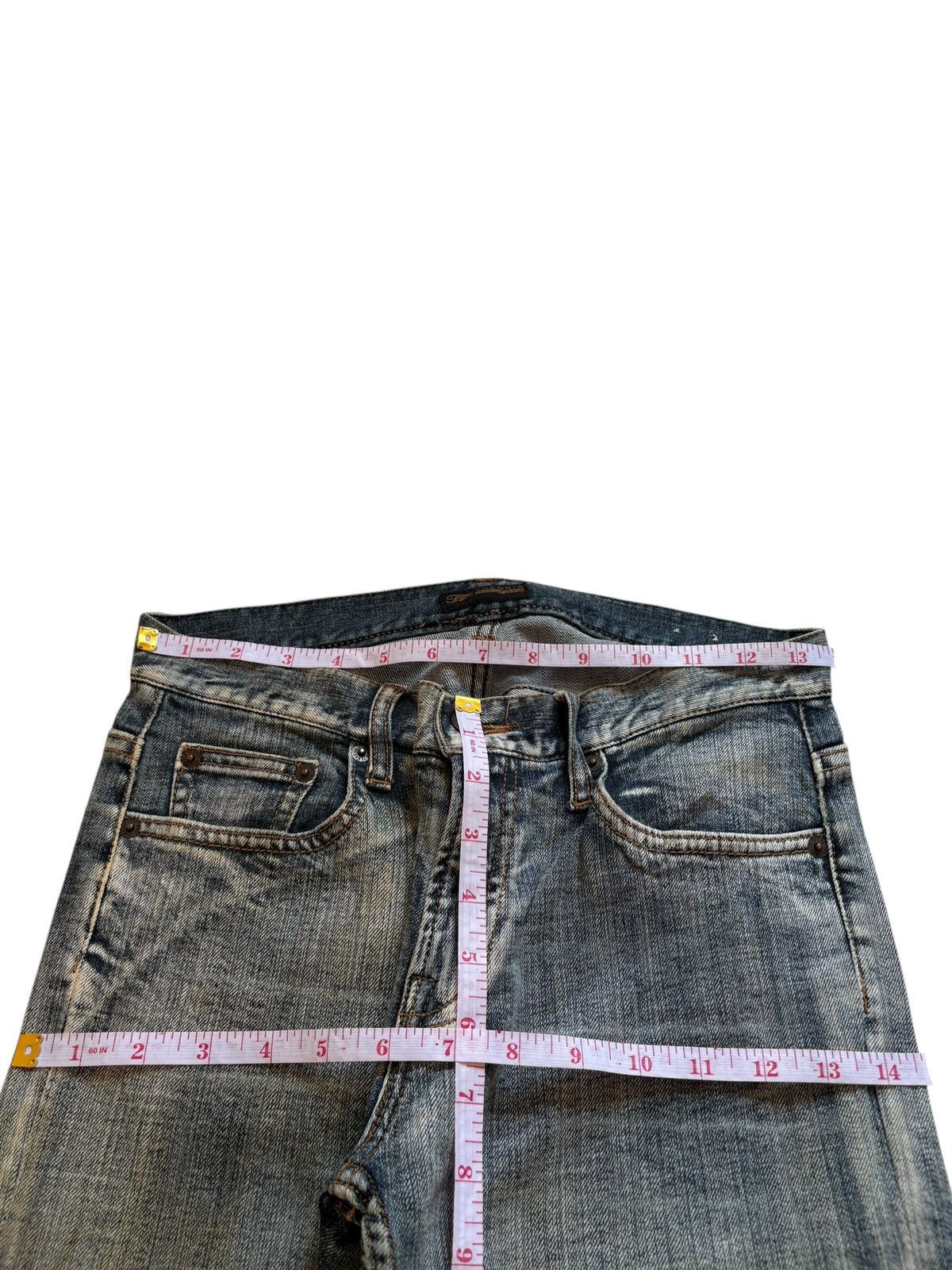 Japanese Brand Vintage Japanese Brand Mud Wash Flare Jeans Size US 34 / EU 50 - 12 Thumbnail