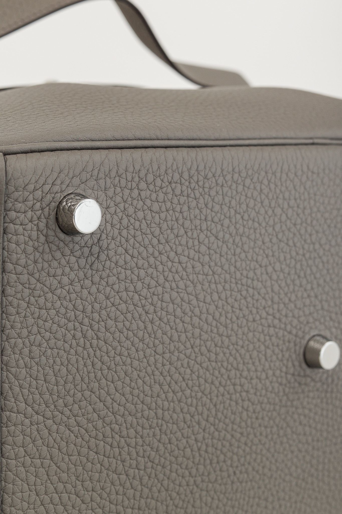Hermes Hermes Lindy 30 Gris Etain Taurillon PHW Shoulder Bag Size ONE SIZE - 6 Thumbnail