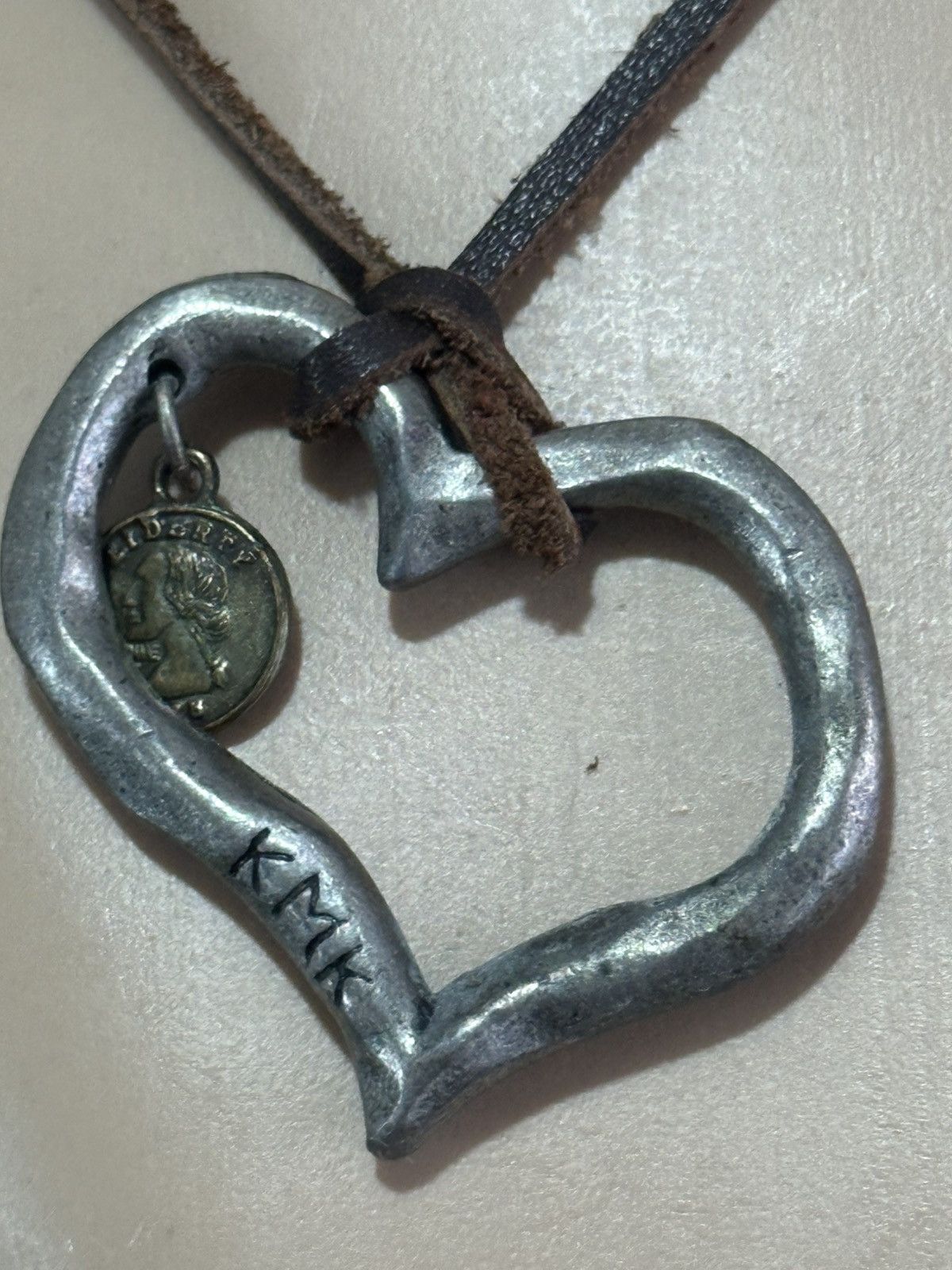 Iron Heart × Japanese Brand Iron Heart Leather KmK Necklace Size ONE SIZE - 3 Thumbnail