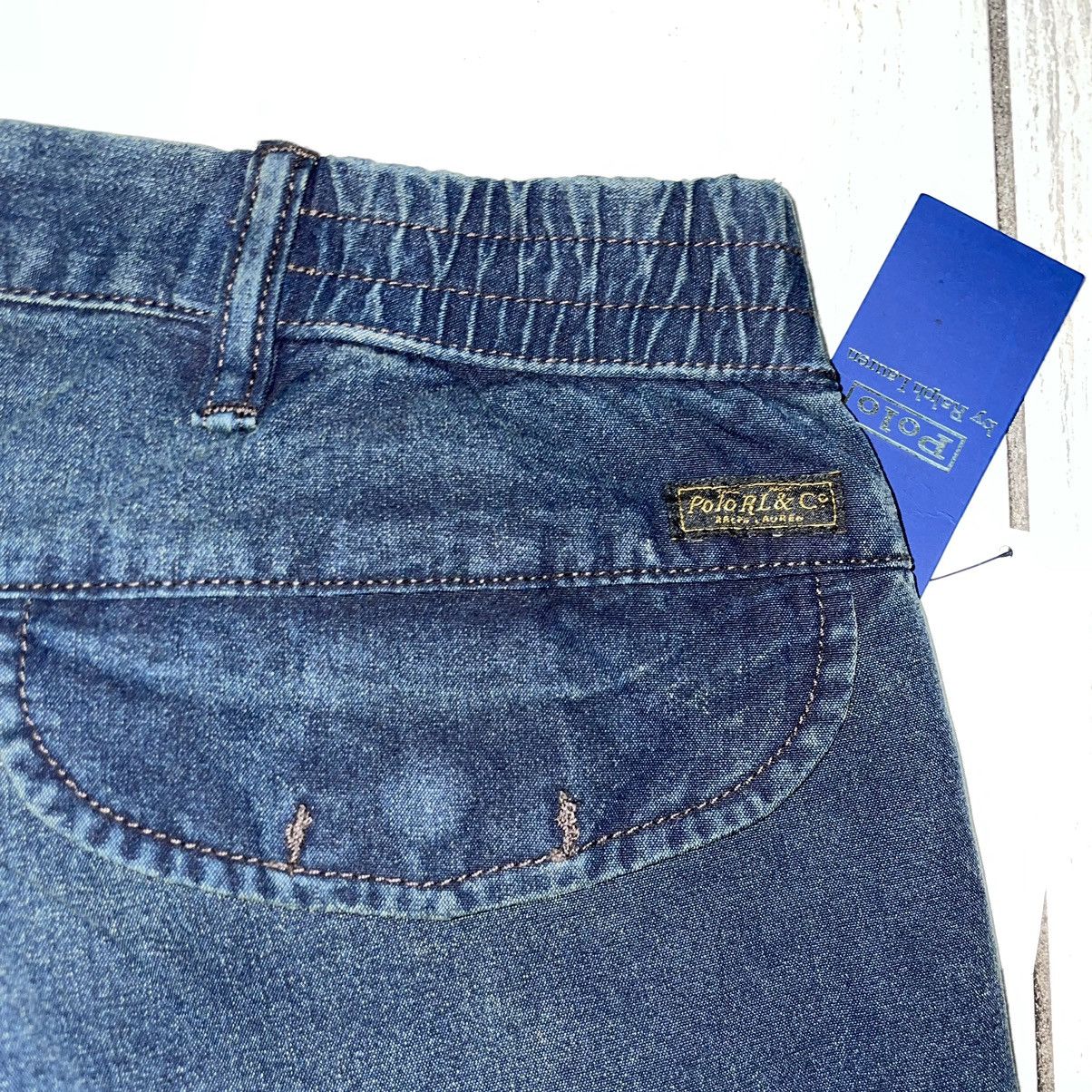 Polo Ralph Lauren × Ralph Lauren Blue Label Polo Ralph Lauren Blue Label Indigo Denim Size US 34 / EU 50 - 7 Thumbnail