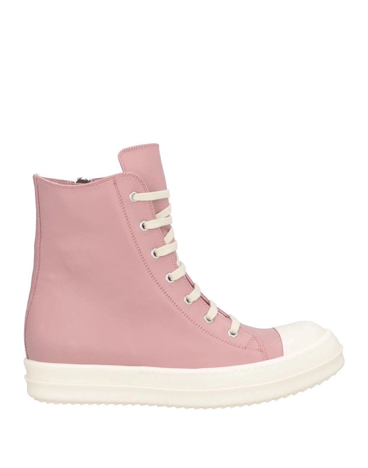 Rick Owens Rick Owens Mainline 'Ramone' Hi Pink & Milk Sneakers Size US 8 / EU 41 - 1 Preview