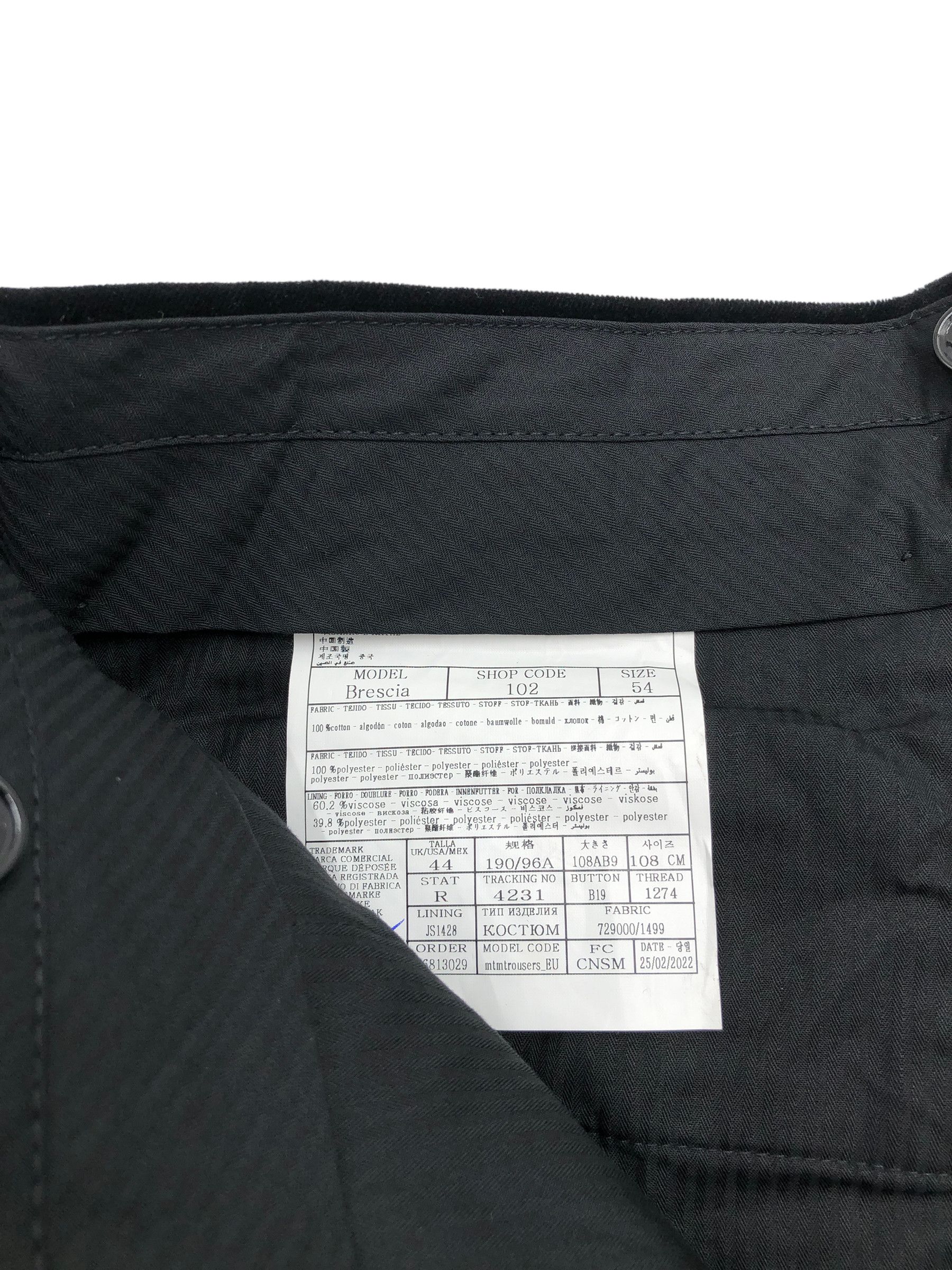 Suitsupply SUITSUPPLY Brescia Cotton Formal Trousers Size 54 - W36 L34 Size 44R - 7 Thumbnail