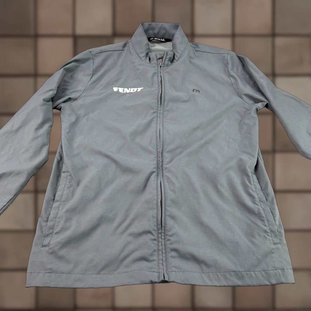 TravisMathew Travis Mathew Jacket Men M Gray Surfside Full Zip Golf Performance Wicking Size US M / EU 48-50 / 2 - 1 Thumbnail