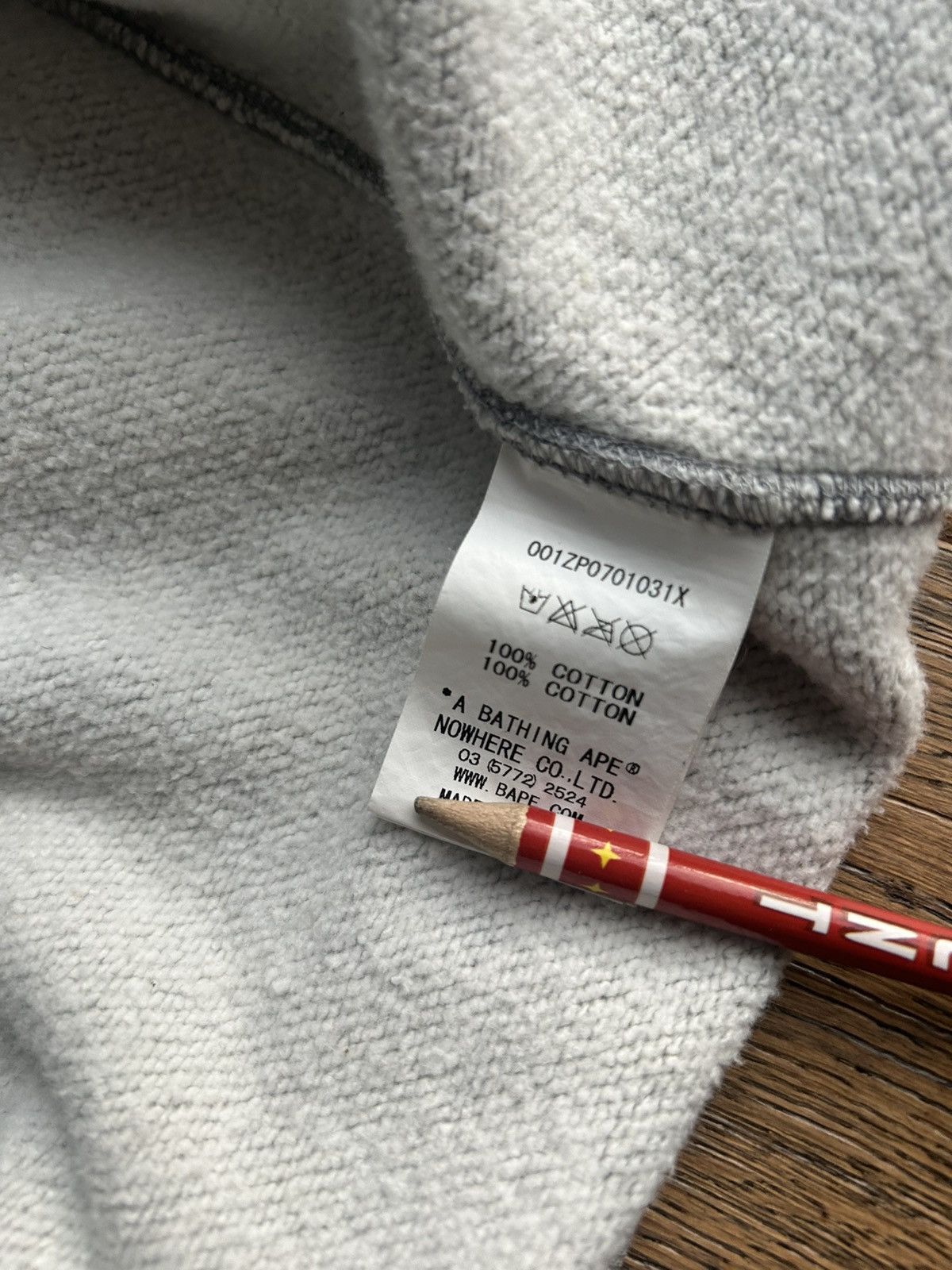 Bape BAPE Star full zip hoodie Gray x 1st camo BAPE STA Size US M / EU 48-50 / 2 - 7 Thumbnail
