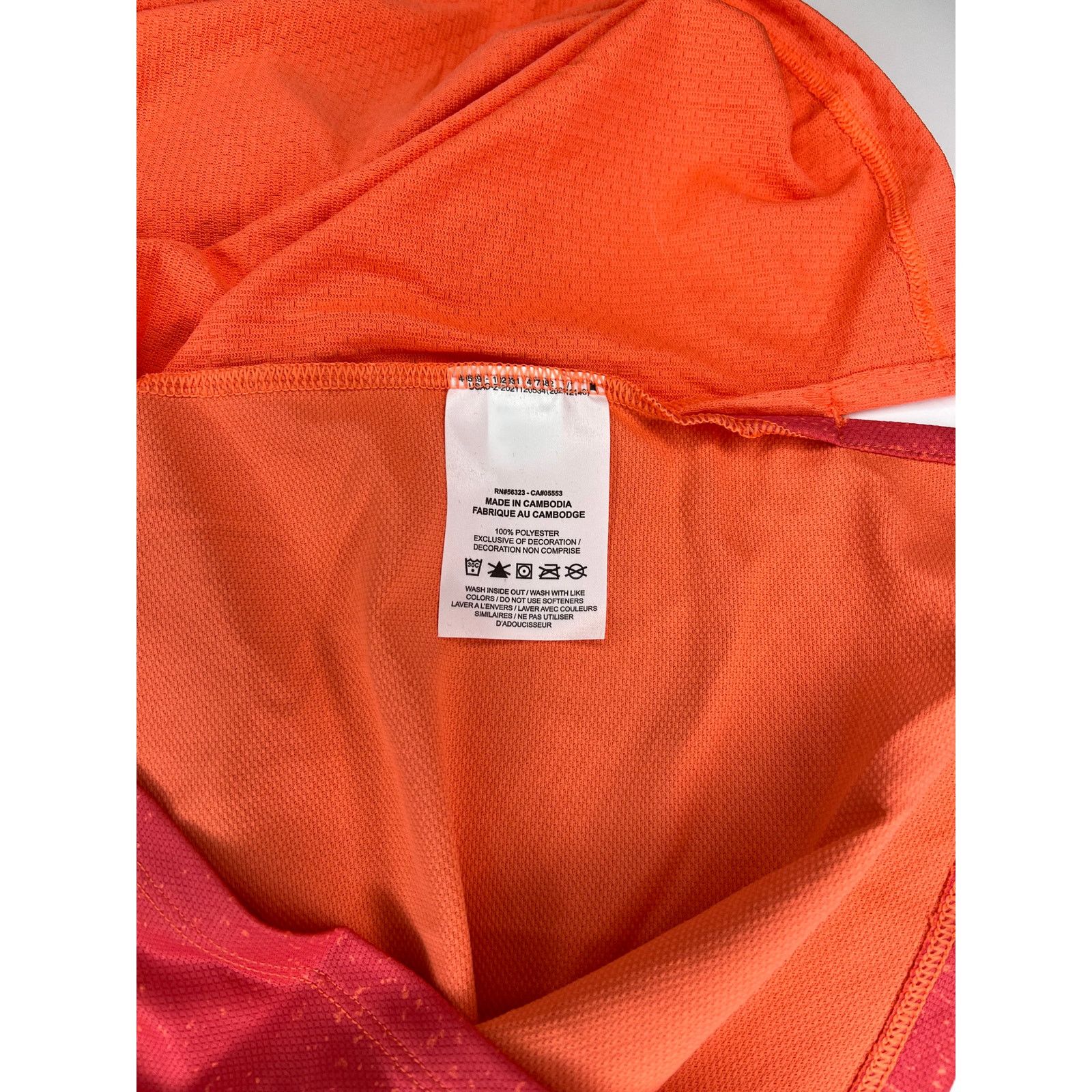 Nike Nike Court Slam Dri-Fit Tennis Shirt Mango Size Large Men's Size US L / EU 52-54 / 3 - 7 Thumbnail