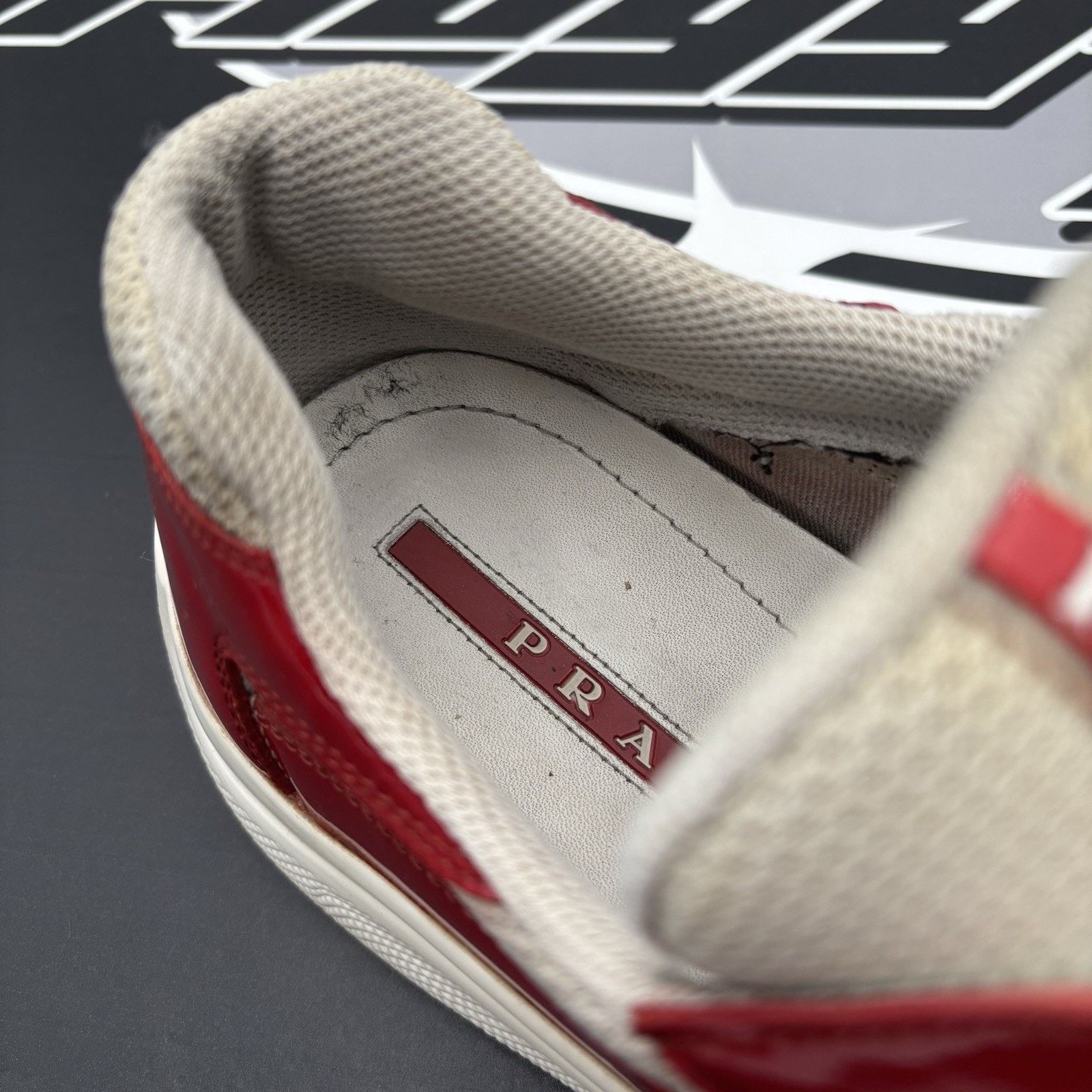 Prada Size 9 UK (10 US) - Prada Americas Cup ' Red, White ' Size US 10 / EU 43 - 7 Thumbnail