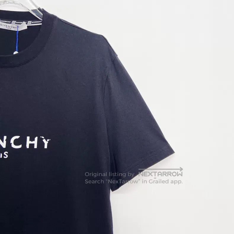 Givenchy Givenchy Dissolve Letter Print Round Neck Casual Short Sle Size US M / EU 48-50 / 2 - 3 Thumbnail